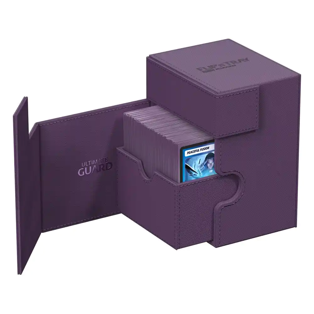 Ultimate Guard Flip`n`Tray 133+ XenoSkin Ljubičasta kutija za karte fotografija proizvoda