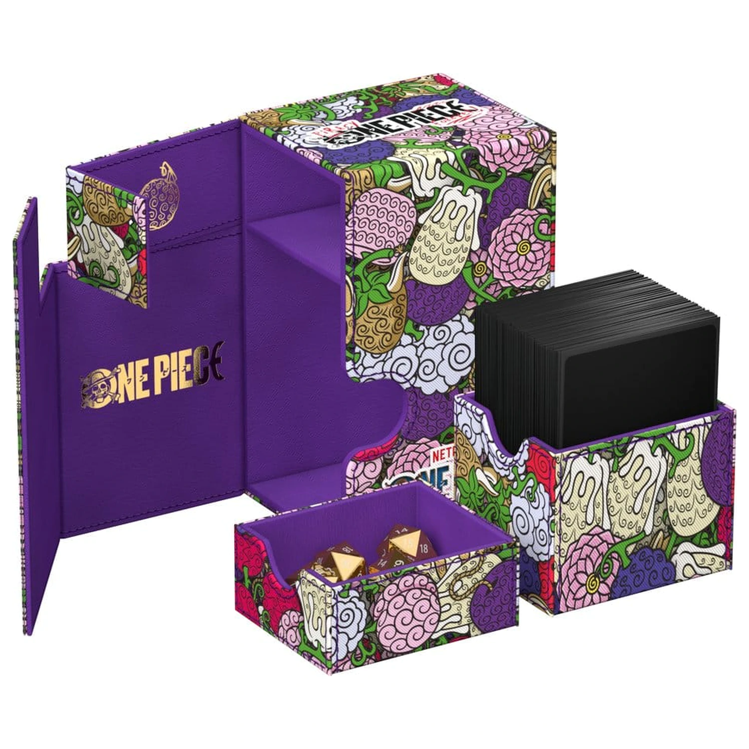 Ultimate Guard Flip'n'Tray 80+ Xenoskin One Piece - Devil Fruits fotografija proizvoda
