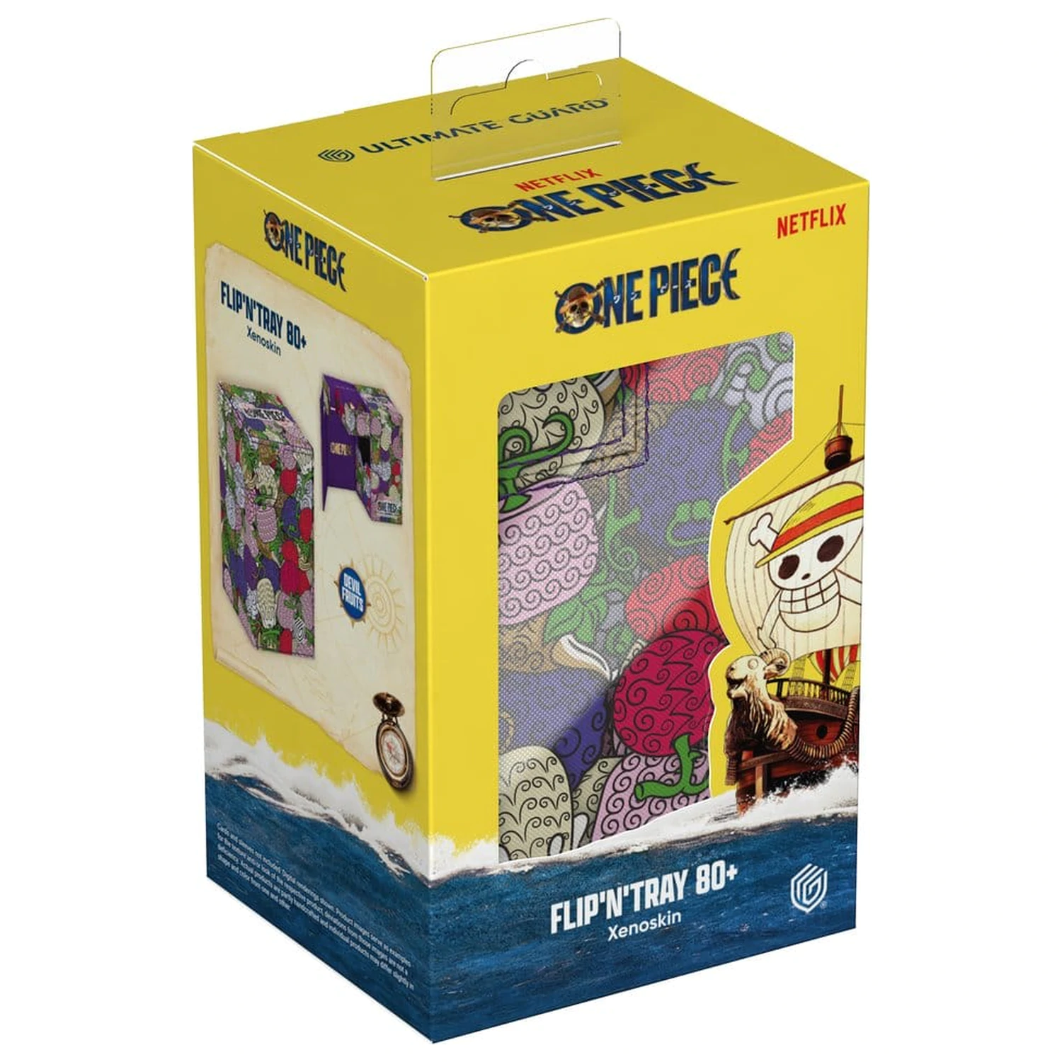 Ultimate Guard Flip'n'Tray 80+ Xenoskin One Piece - Devil Fruits fotografija proizvoda