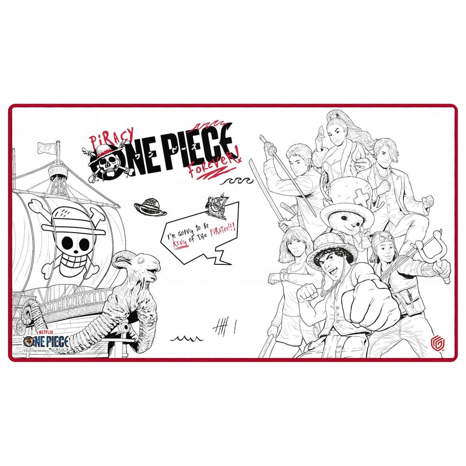 Ultimate Guard Podloga za igranje One Piece - Sketch fotografija proizvoda
