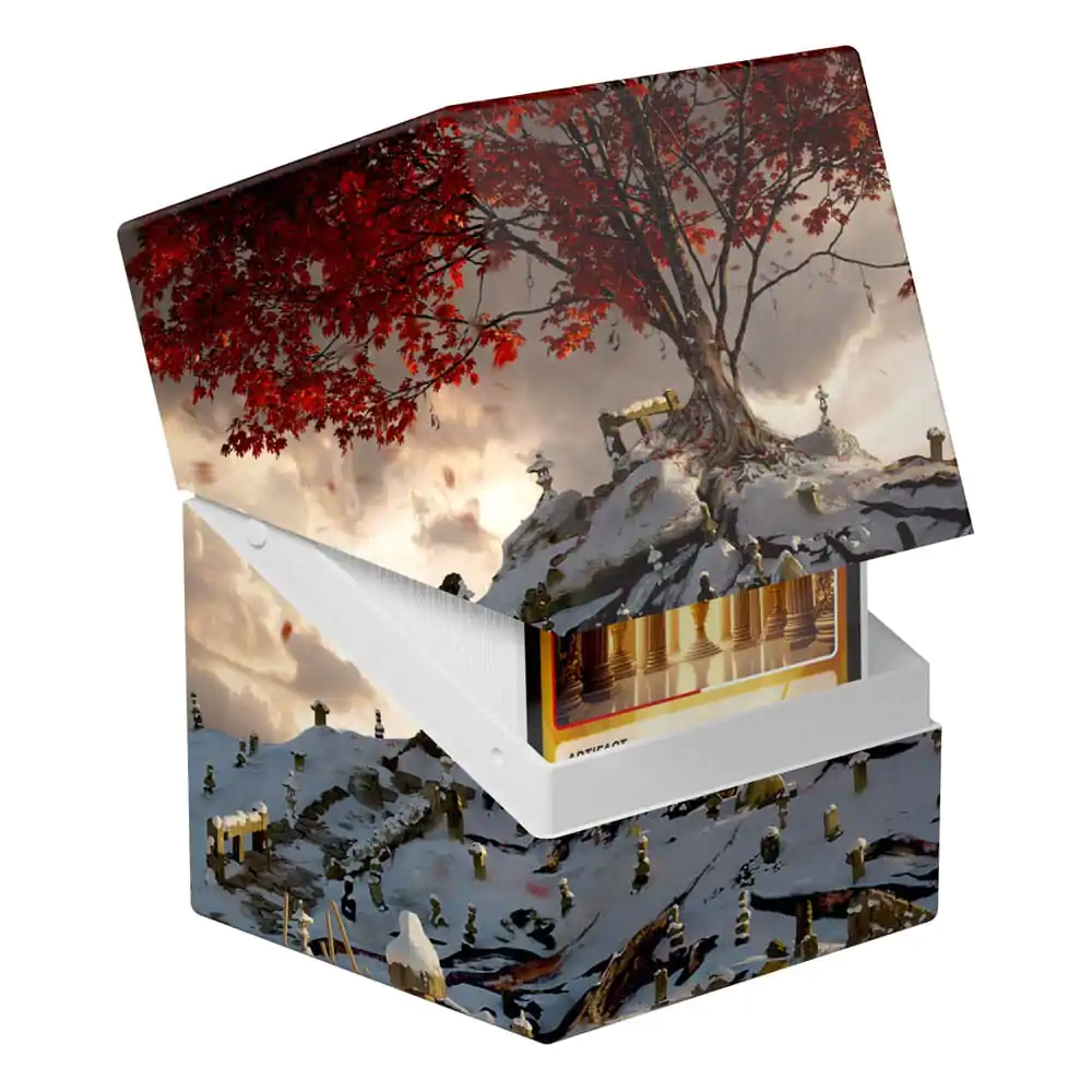 Ultimate Guard RTE Boulder 100+ Artist Edition #2 Mario Renaud: In Icy Bloom Kutija za pohranu za karte fotografija proizvoda