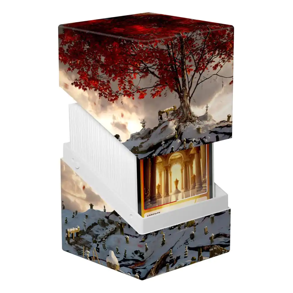 Ultimate Guard RTE Boulder 100+ Artist Edition #2 Mario Renaud: In Icy Bloom Kutija za pohranu za karte fotografija proizvoda