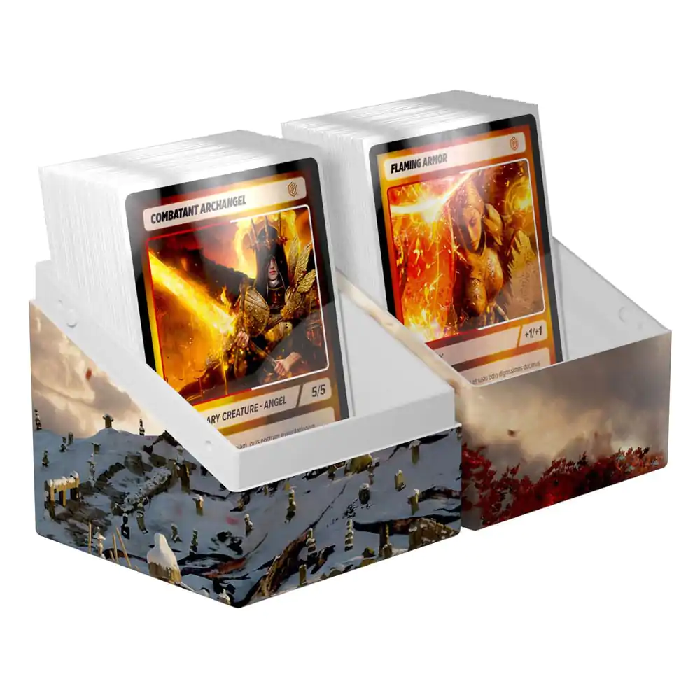 Ultimate Guard RTE Boulder 100+ Artist Edition #2 Mario Renaud: In Icy Bloom Kutija za pohranu za karte fotografija proizvoda