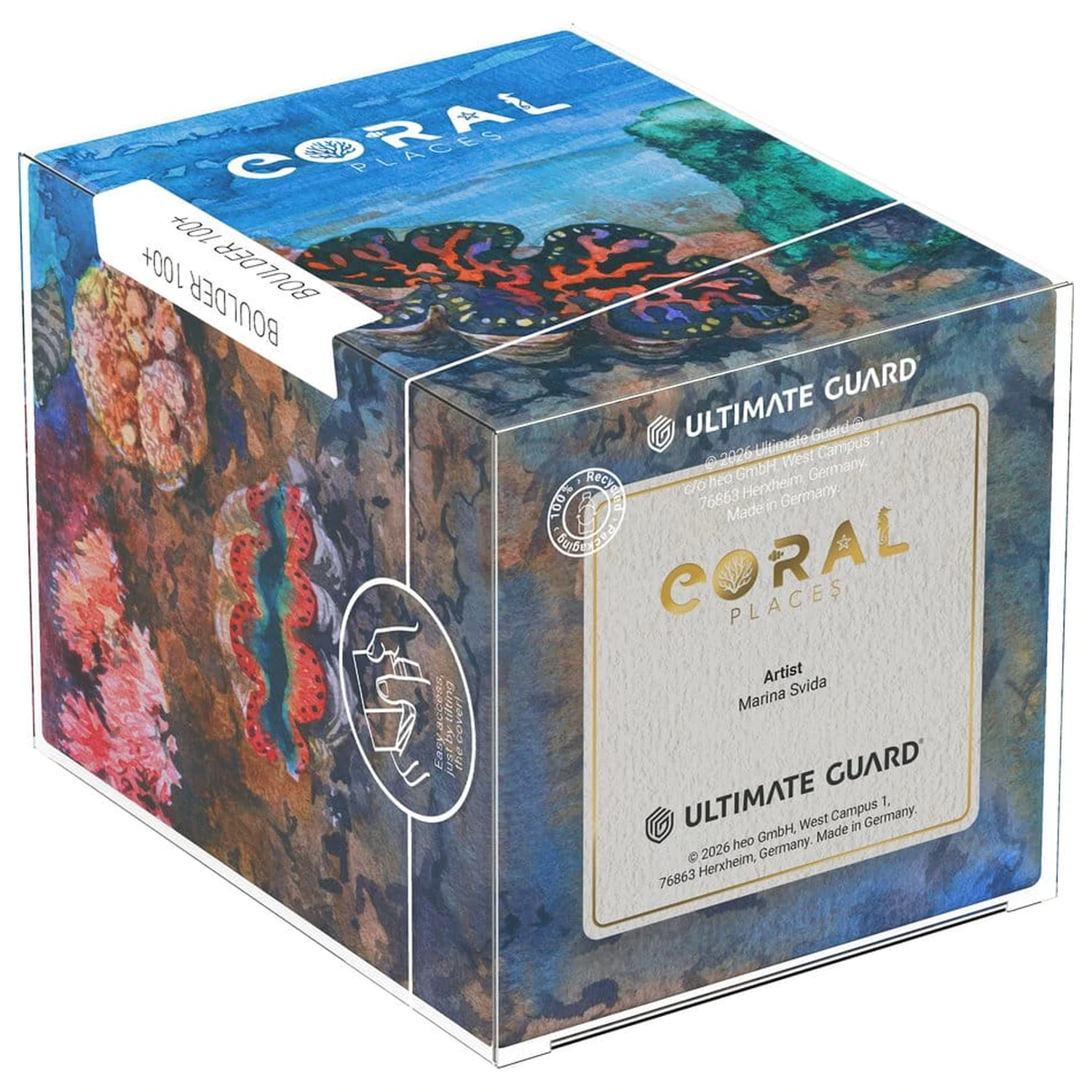Ultimate Guard RTE Boulder 100+ Coral mjesta - Seablue Hush fotografija proizvoda