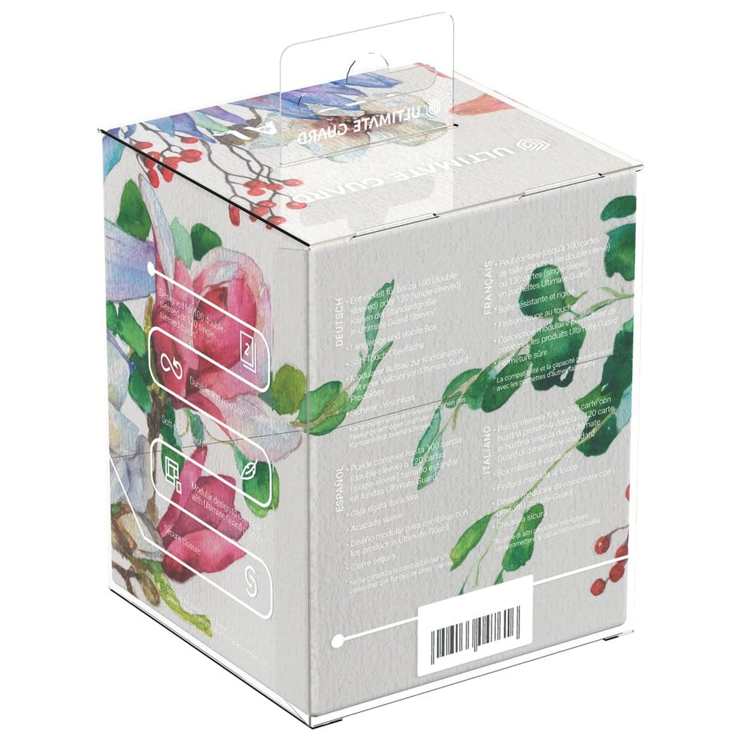 Ultimate Guard RTE Boulder 100+ Floral Places - Lotus Bloom kutija za špil fotografija proizvoda