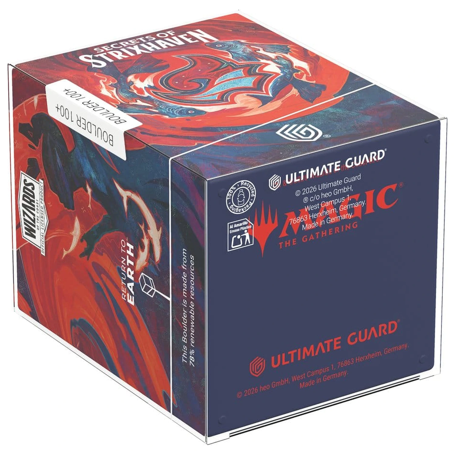 Ultimate Guard RTE Boulder 100+ Magic: The Gathering "Secrets of Strixhaven" - Prismari fotografija proizvoda