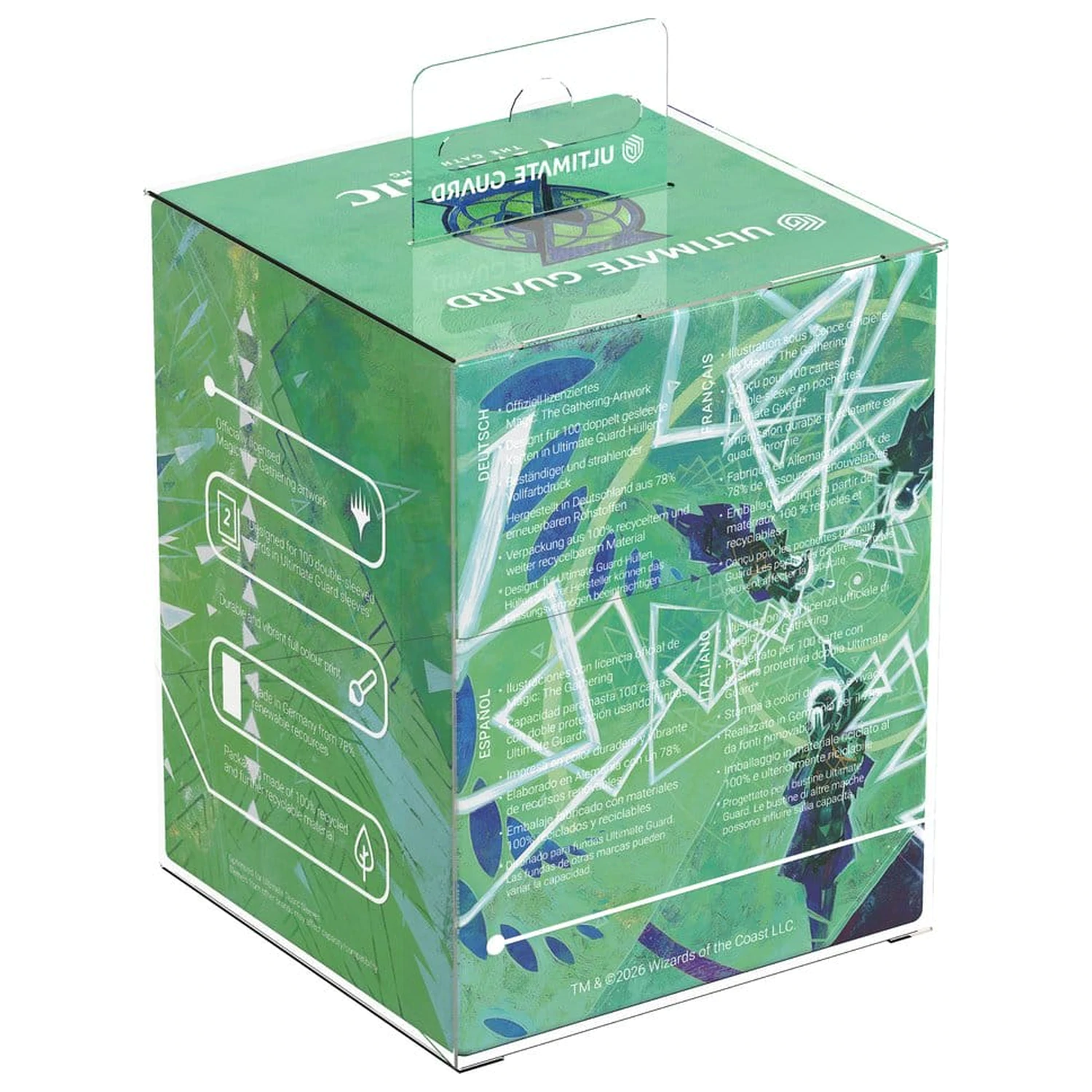Ultimate Guard RTE Boulder 100+ Magic: The Gathering "Secrets of Strixhaven" - Quandrix fotografija proizvoda