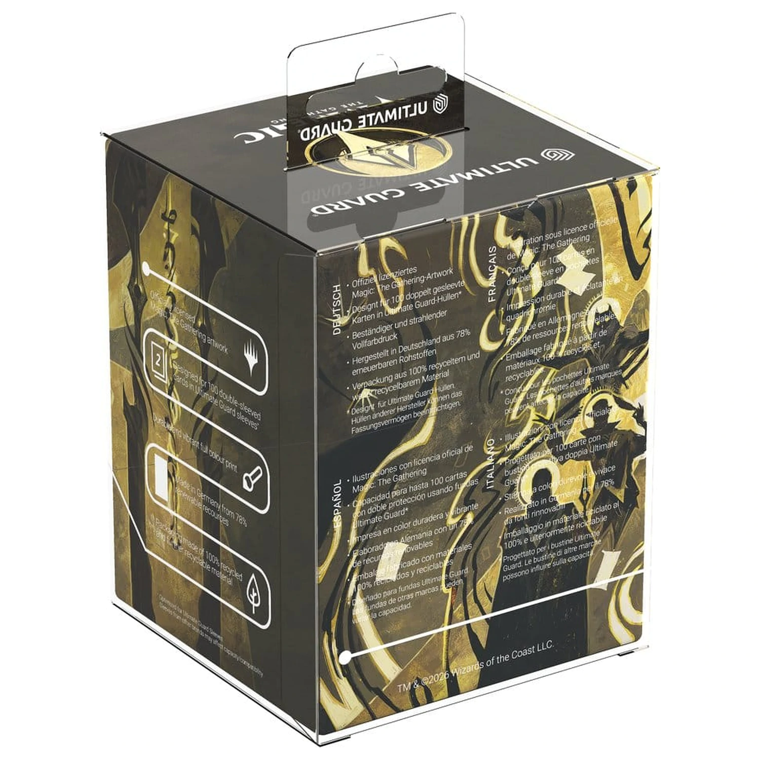 Ultimate Guard RTE Boulder 100+ Magic: The Gathering "Secrets of Strixhaven" - Silverquill fotografija proizvoda