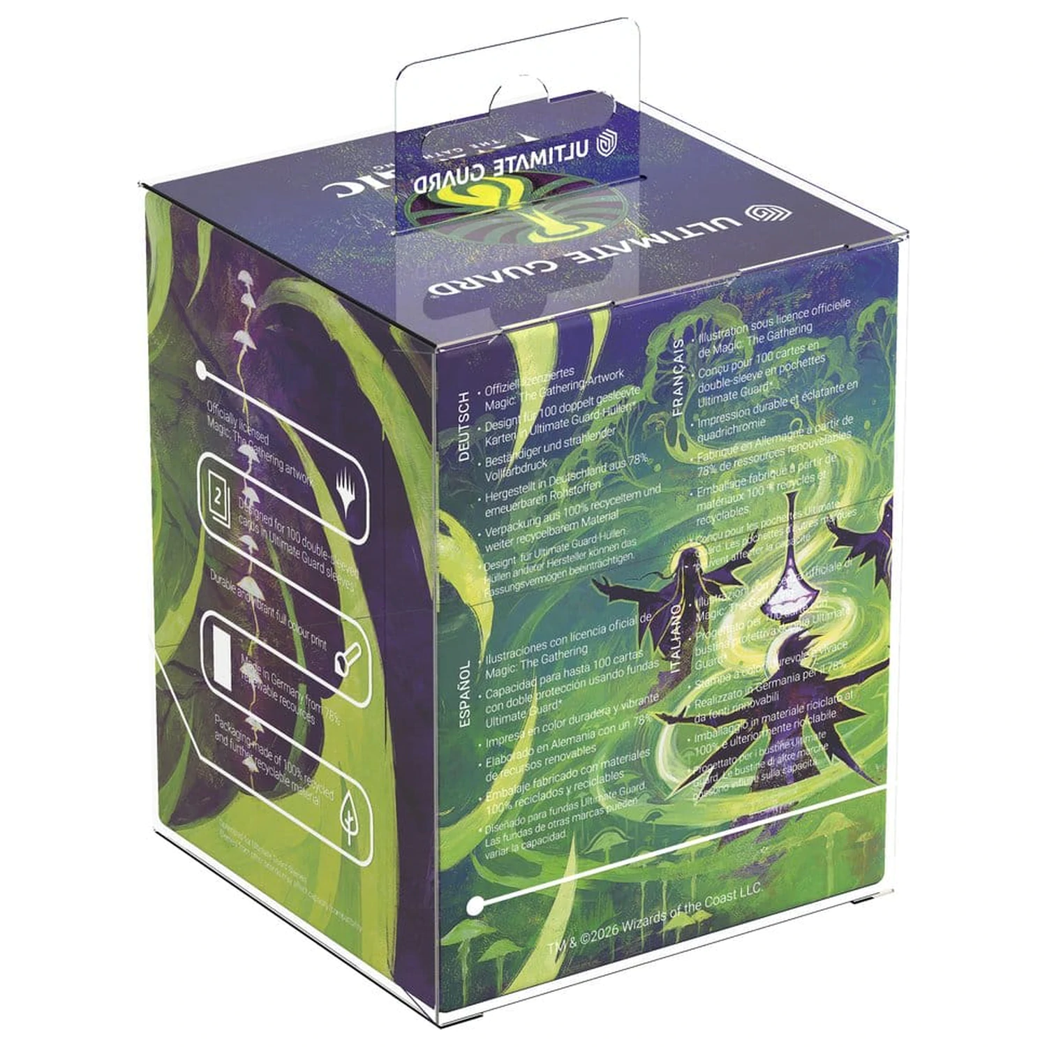 Ultimate Guard RTE Boulder 100+ Magic: The Gathering "Secrets of Strixhaven" - Witherbloom fotografija proizvoda