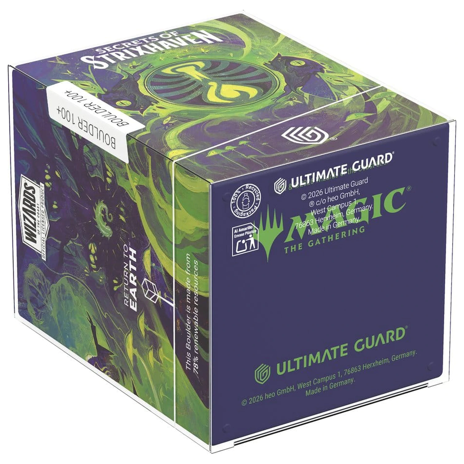 Ultimate Guard RTE Boulder 100+ Magic: The Gathering "Secrets of Strixhaven" - Witherbloom fotografija proizvoda