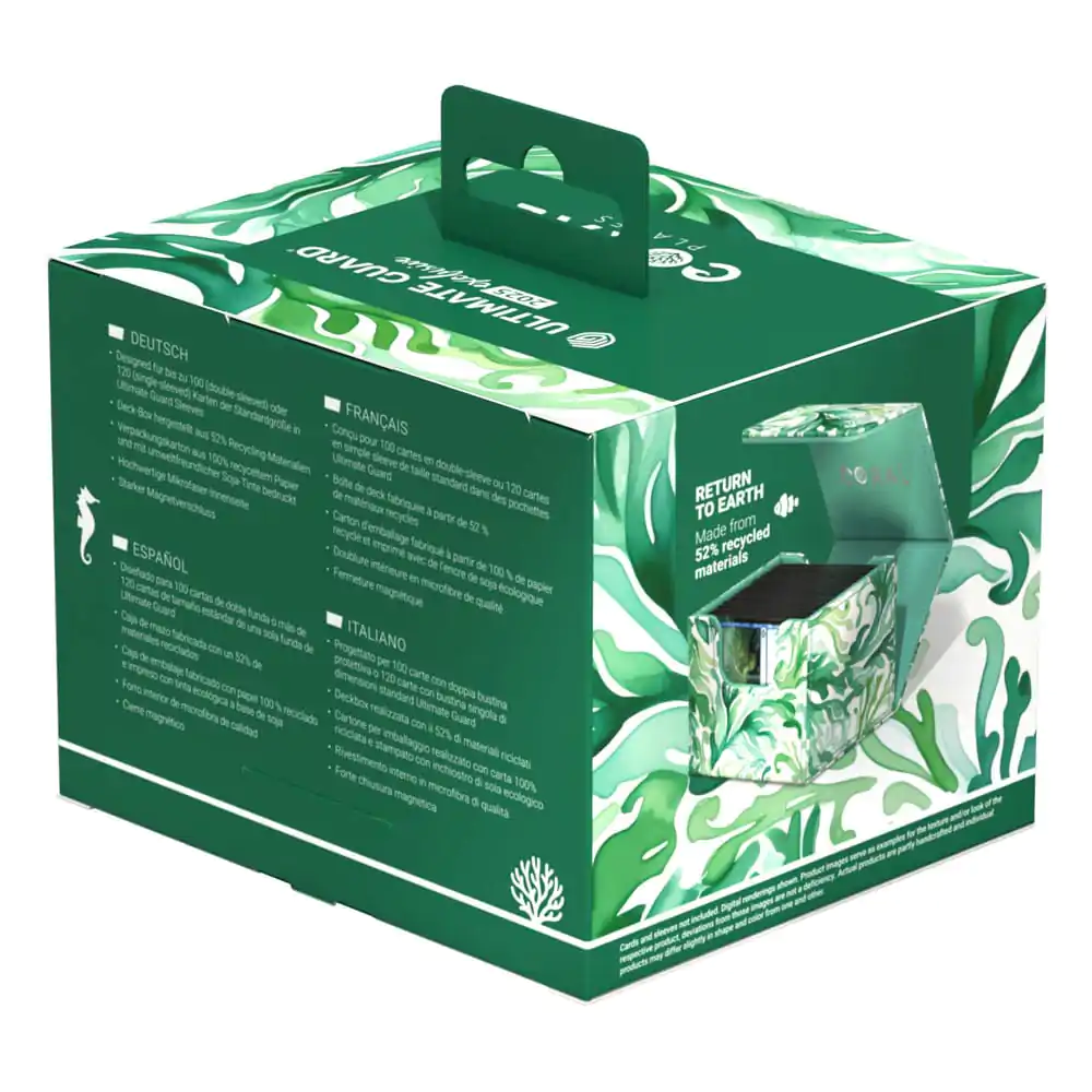 Ultimate Guard Sidewinder 100+ Xenoskin 2025 Exclusive "Coral Places" - Kelp Forest - Kutija za karte za više od 100 karata fotografija proizvoda