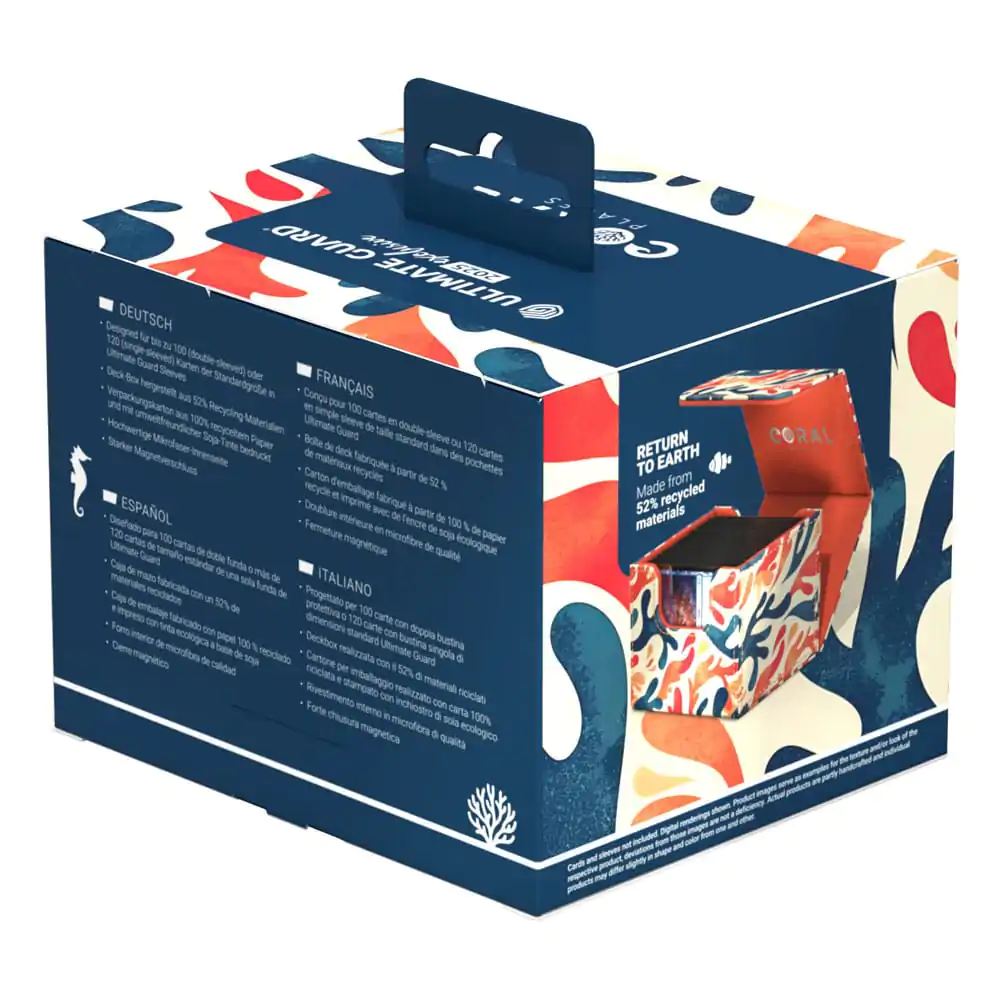 Ultimate Guard Sidewinder 100+ Xenoskin 2025 Exclusive "Coral Places" - Mellow Sea, za 100+ karata fotografija proizvoda