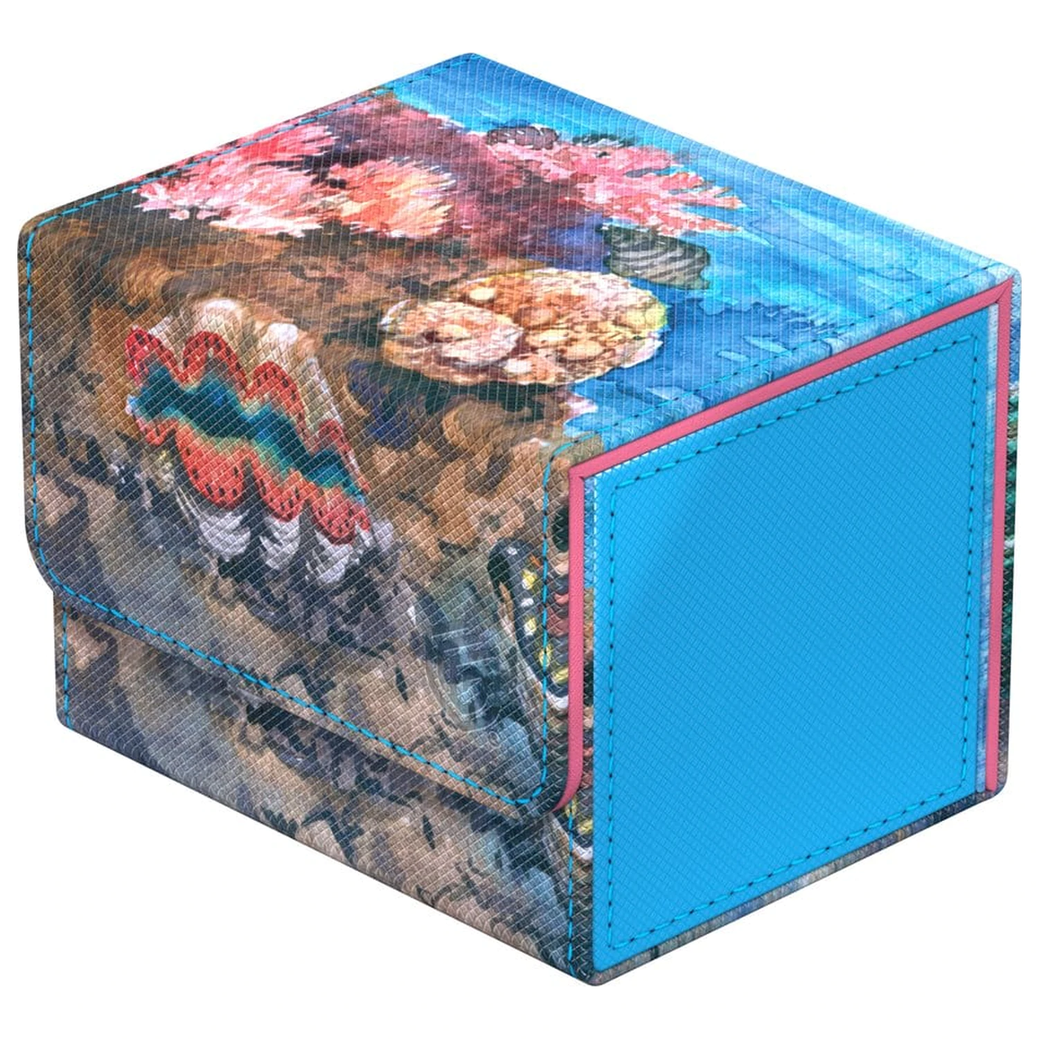 Ultimate Guard Sidewinder 100+ Xenoskin "Coral Places" - Seablue Hush fotografija proizvoda