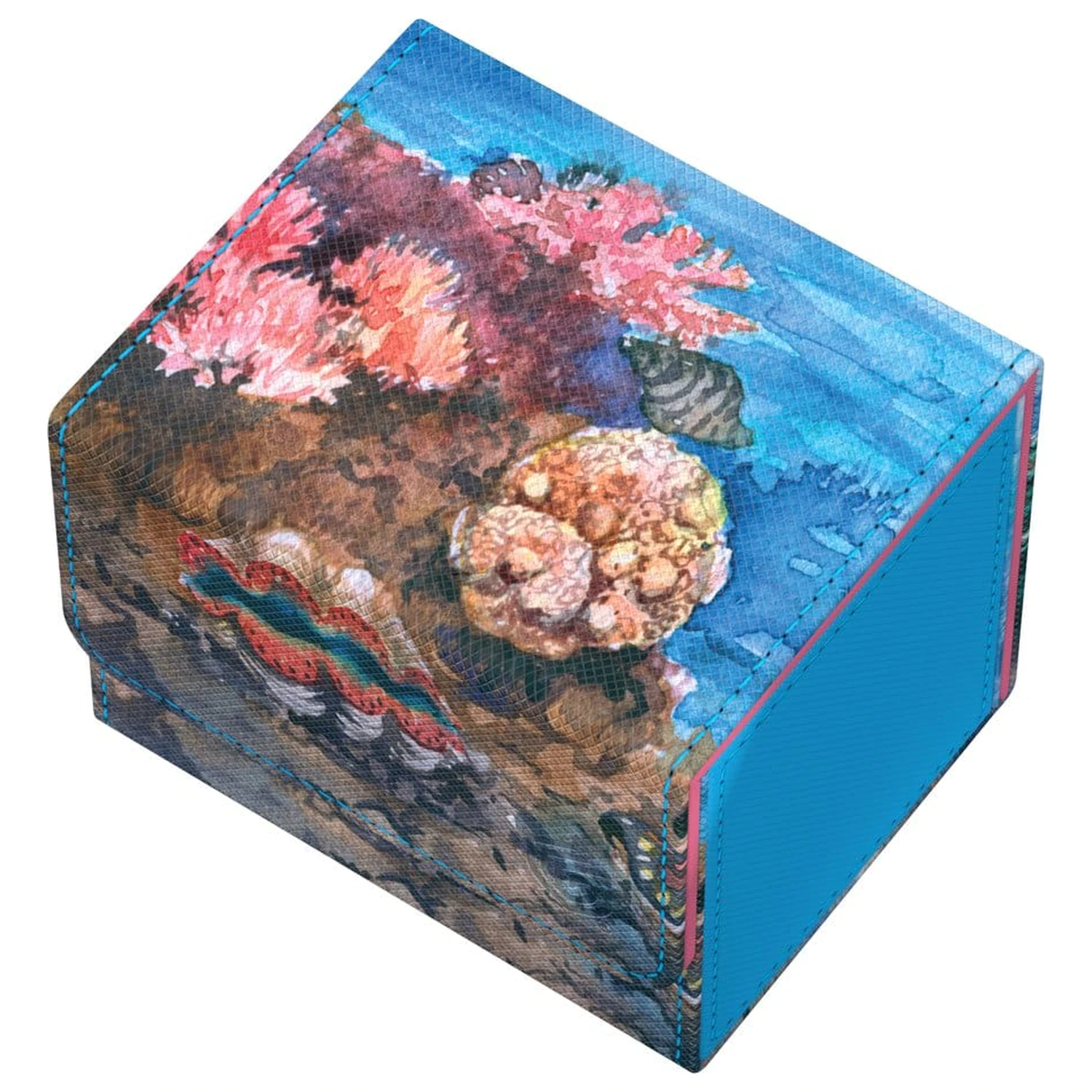 Ultimate Guard Sidewinder 100+ Xenoskin "Coral Places" - Seablue Hush fotografija proizvoda
