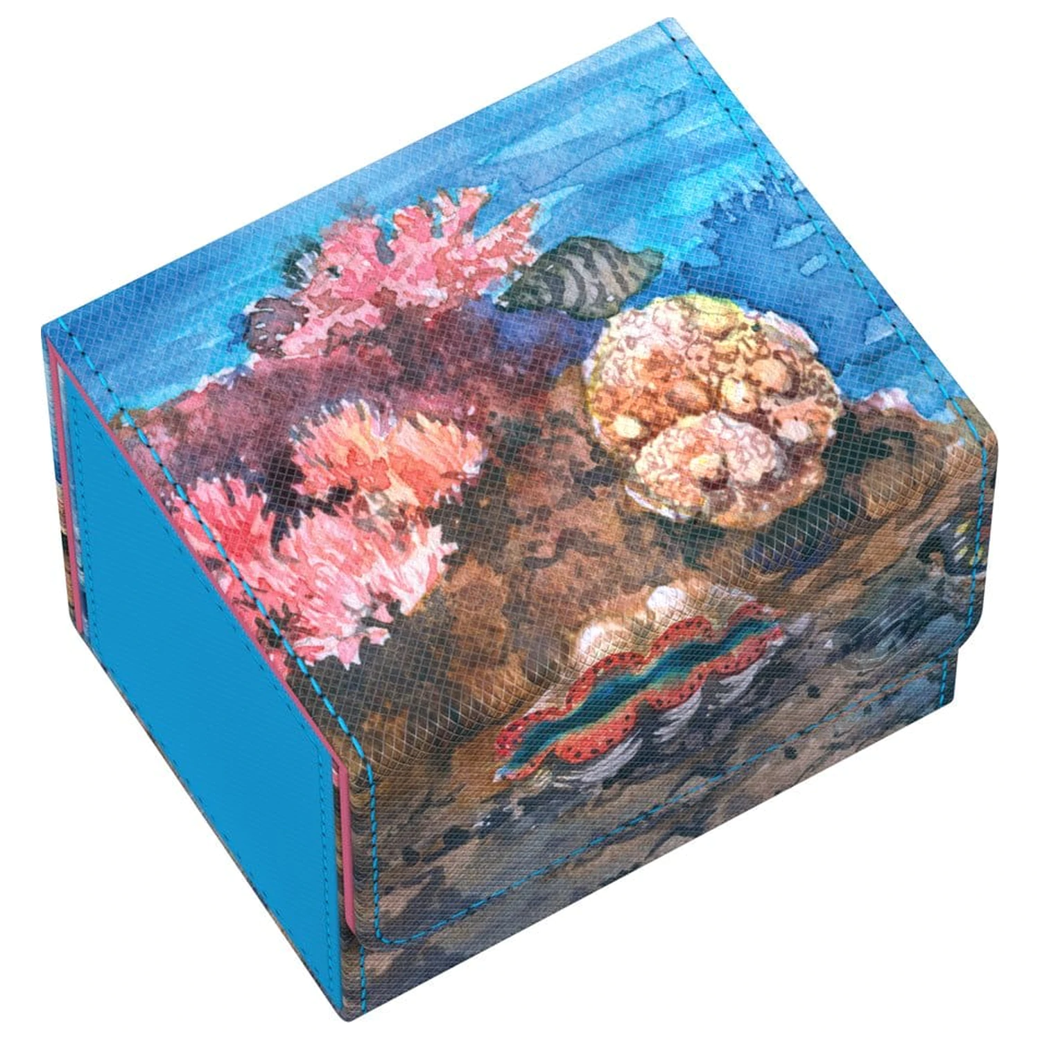 Ultimate Guard Sidewinder 100+ Xenoskin "Coral Places" - Seablue Hush fotografija proizvoda