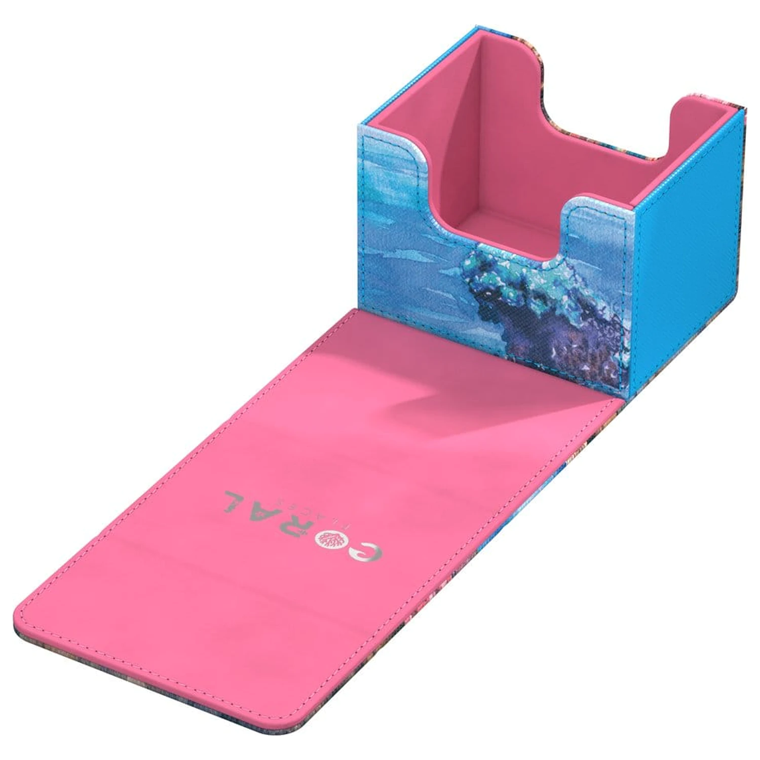 Ultimate Guard Sidewinder 100+ Xenoskin "Coral Places" - Seablue Hush fotografija proizvoda