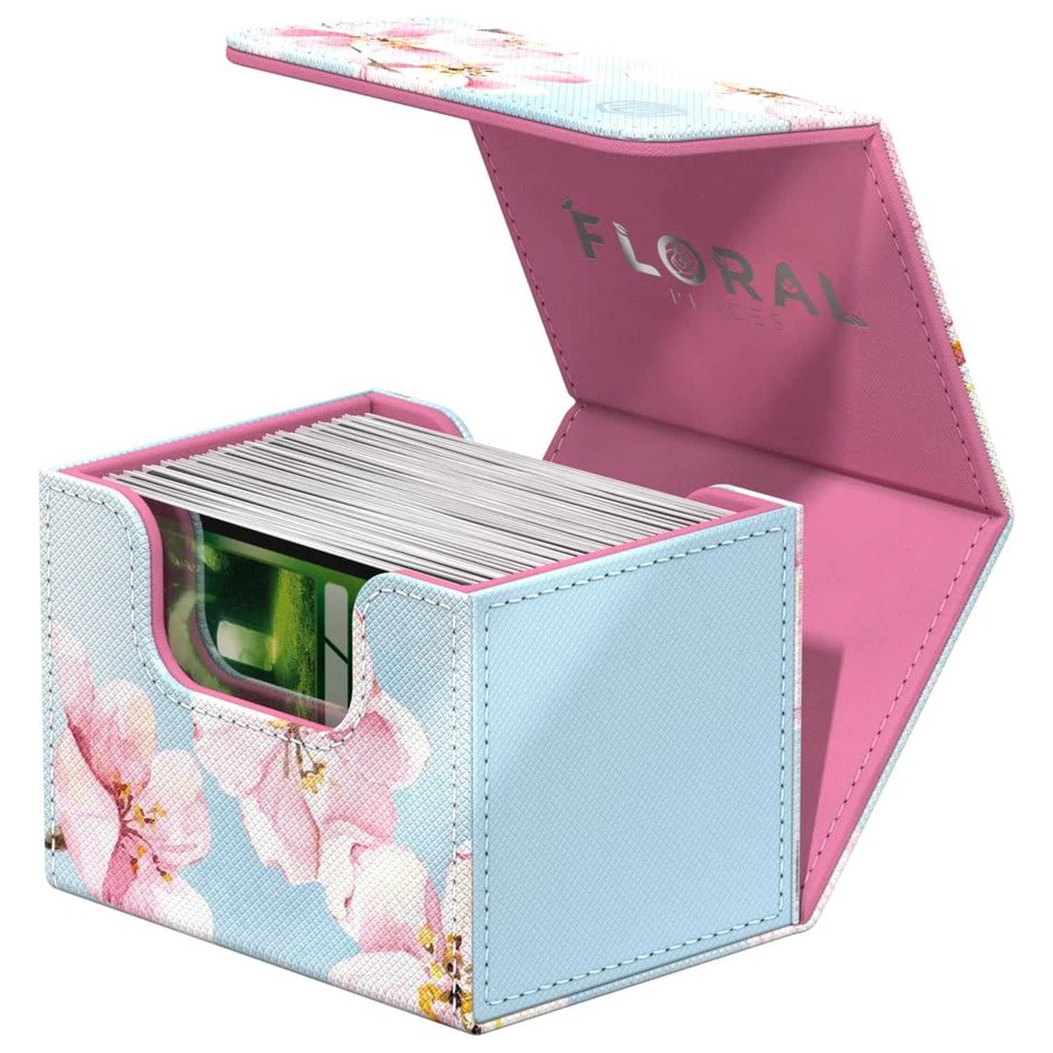 Ultimate Guard Sidewinder 100+ Xenoskin "Floral Places" - Cherry Blossom fotografija proizvoda