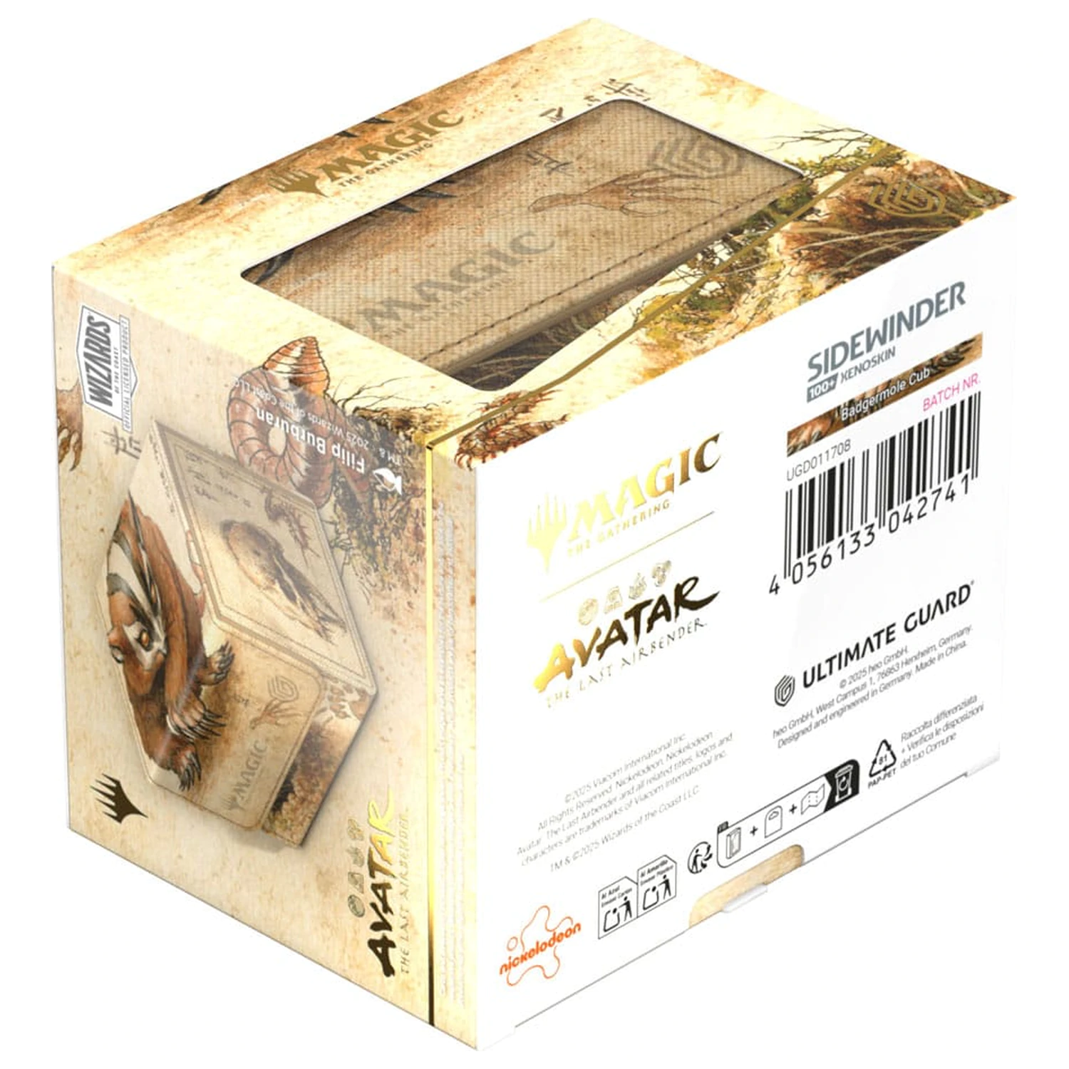 Ultimate Guard Sidewinder 100+ Xenoskin Magic: The Gathering | Avatar: The Last Airbender - Mladunče Jazavca Krtice fotografija proizvoda