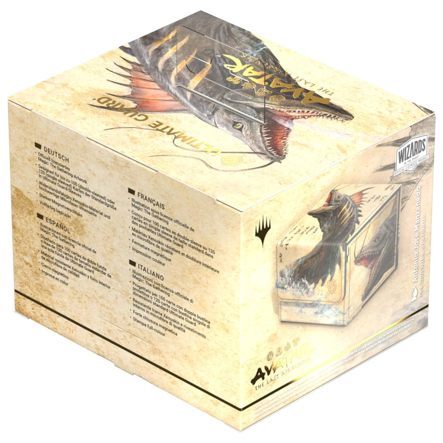 Ultimate Guard Sidewinder 100+ Xenoskin Magic: The Gathering | Avatar: The Last Airbender - The Unagi of Kyoshi Island fotografija proizvoda