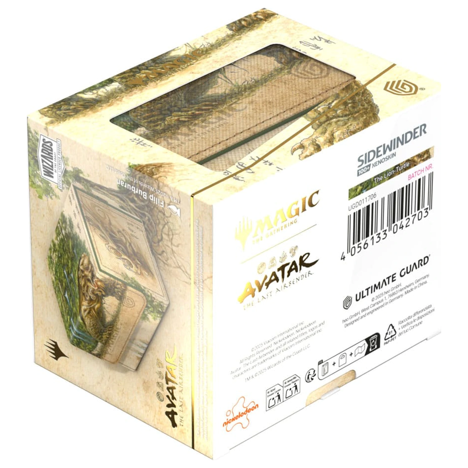 Ultimate Guard Sidewinder 100+ Xenoskin Magic: The Gathering | Avatar: The Last Airbender - The Lion-Turtle fotografija proizvoda