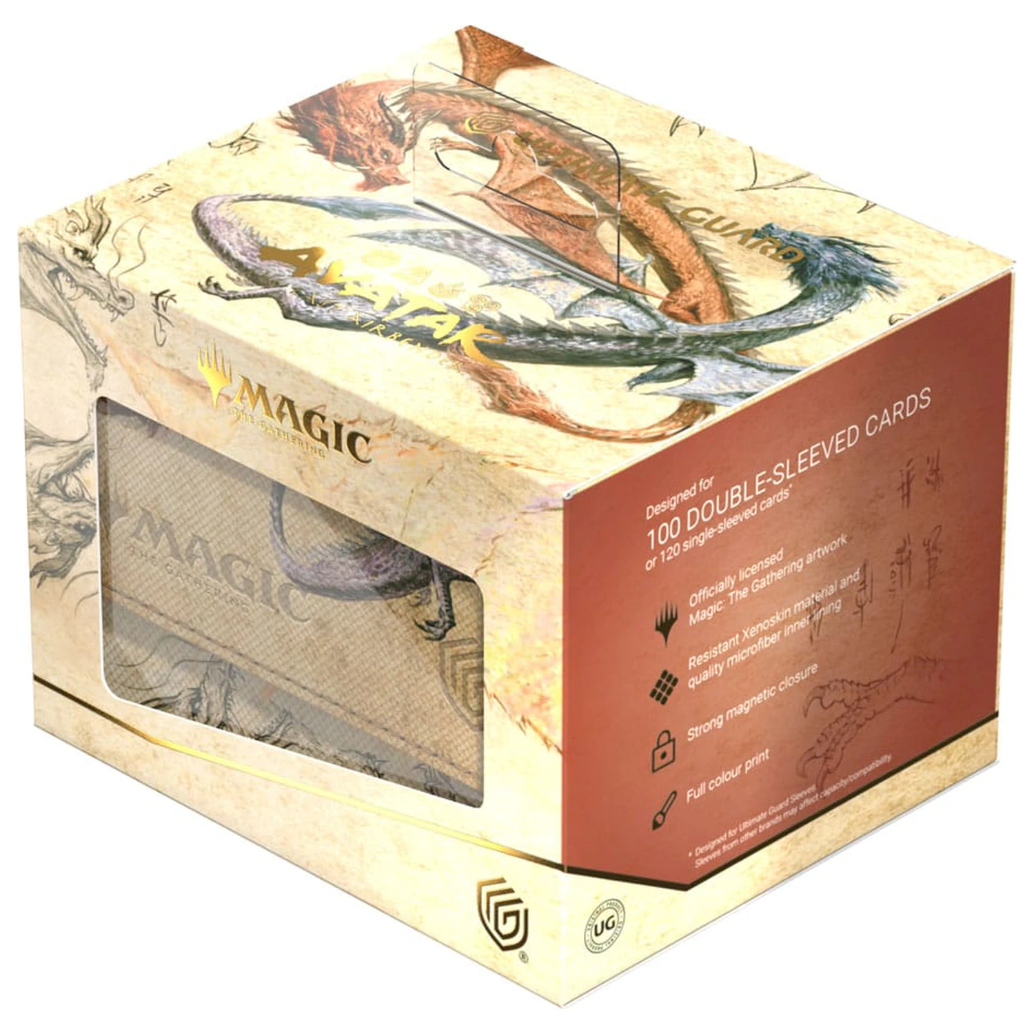 Ultimate Guard Sidewinder 100+ Xenoskin Magic: The Gathering | Avatar: The Last Airbender - Ran and Shaw kutija za špil fotografija proizvoda