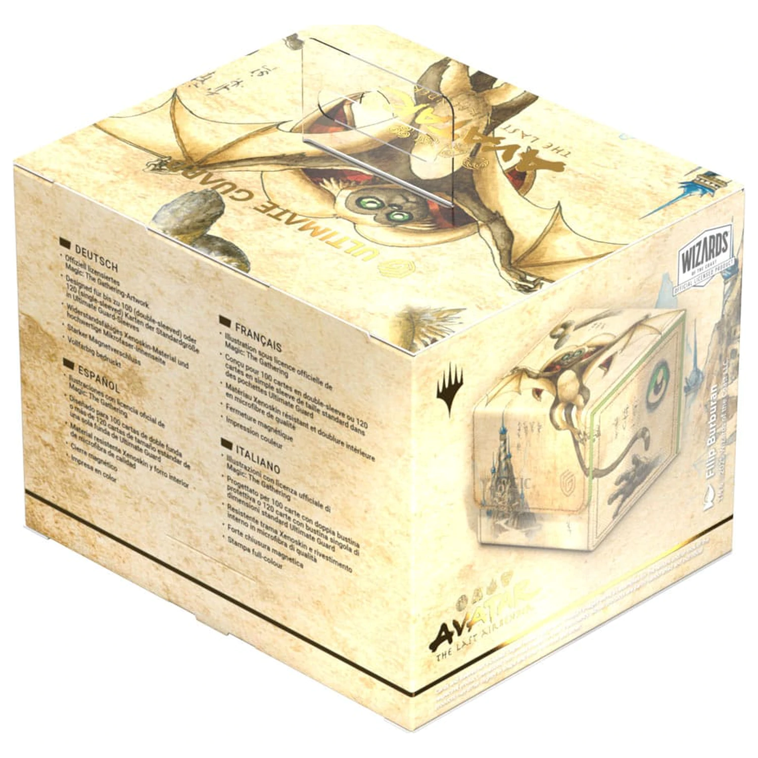 Ultimate Guard Sidewinder 100+ Xenoskin Magic: The Gathering | Avatar: The Last Airbender - Momo, Friendly Flier fotografija proizvoda