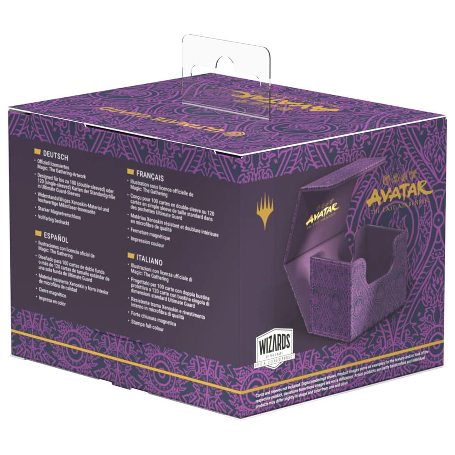 Ultimate Guard Sidewinder 100+ Xenoskin Magic: The Gathering | Avatar: The Last Airbender - Black Mana fotografija proizvoda