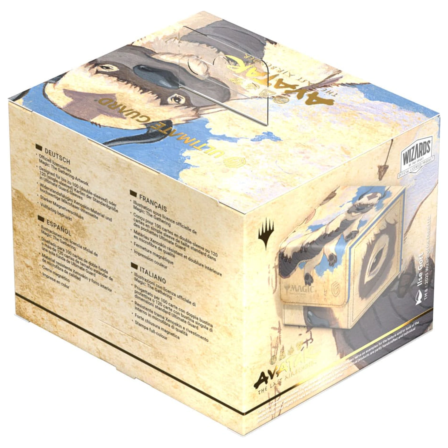 Ultimate Guard Sidewinder 100+ Xenoskin Magic: The Gathering | Avatar: The Last Airbender - Black Mana fotografija proizvoda