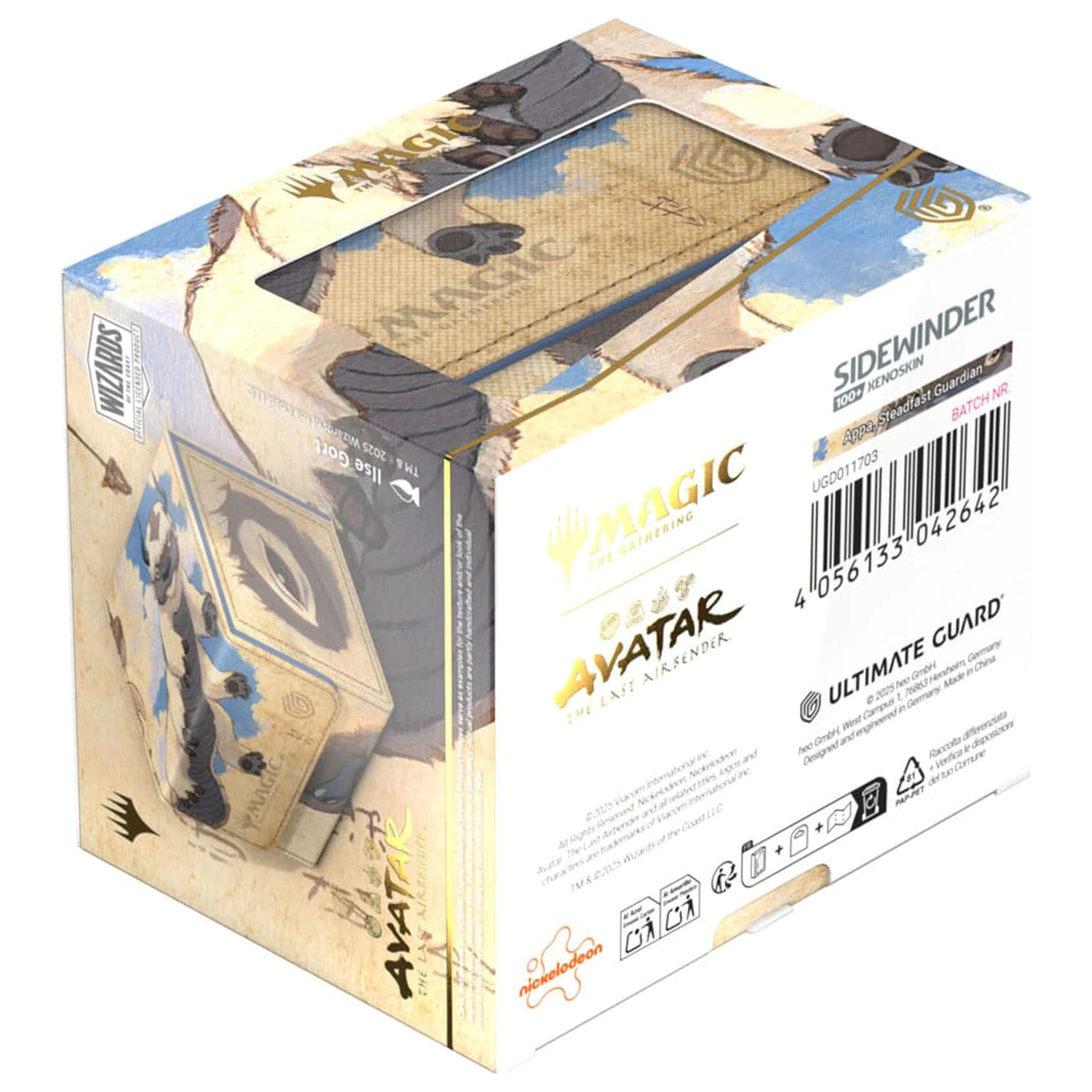 Ultimate Guard Sidewinder 100+ Xenoskin Magic: The Gathering | Avatar: The Last Airbender - Black Mana fotografija proizvoda