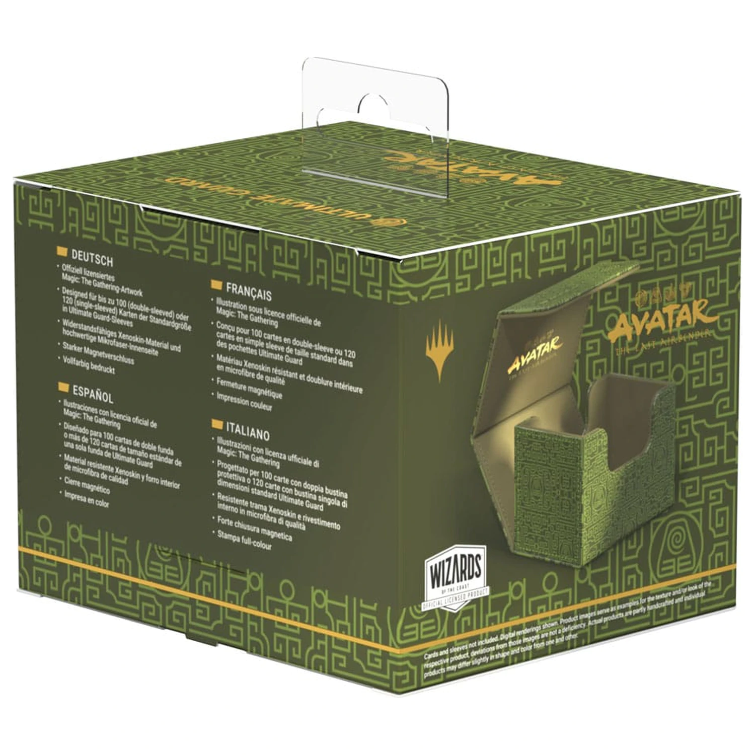 Ultimate Guard Sidewinder 100+ Xenoskin Magic: The Gathering | Avatar: The Last Airbender - Zelena Mana fotografija proizvoda