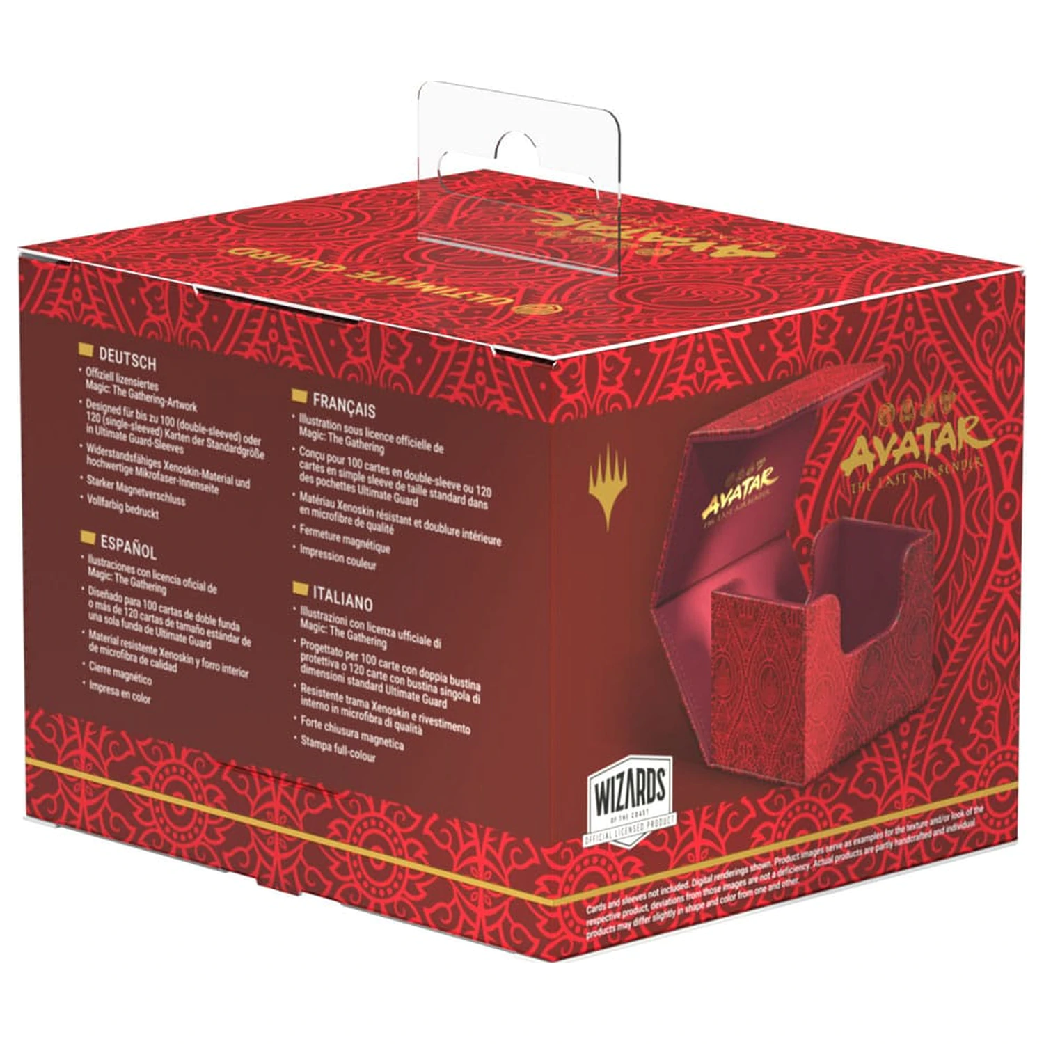 Ultimate Guard Sidewinder 100+ Xenoskin Magic: The Gathering | Avatar: The Last Airbender - Red Mana fotografija proizvoda