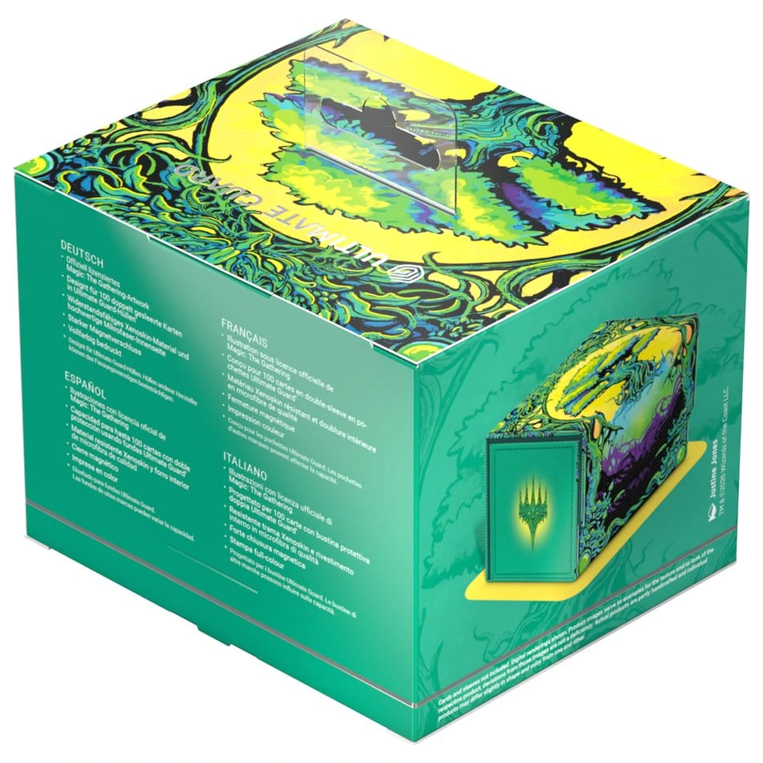 Ultimate Guard Sidewinder 100+ Xenoskin Magic: The Gathering "Mana Token" - Forest fotografija proizvoda