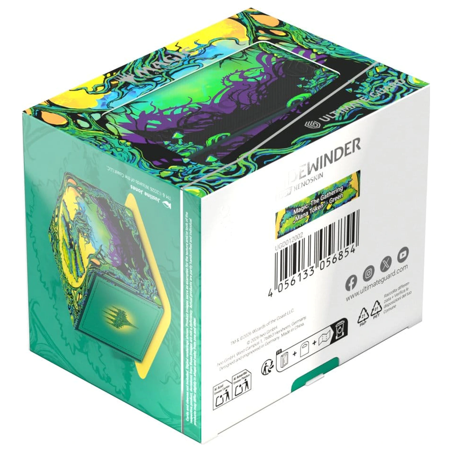 Ultimate Guard Sidewinder 100+ Xenoskin Magic: The Gathering "Mana Token" - Forest fotografija proizvoda
