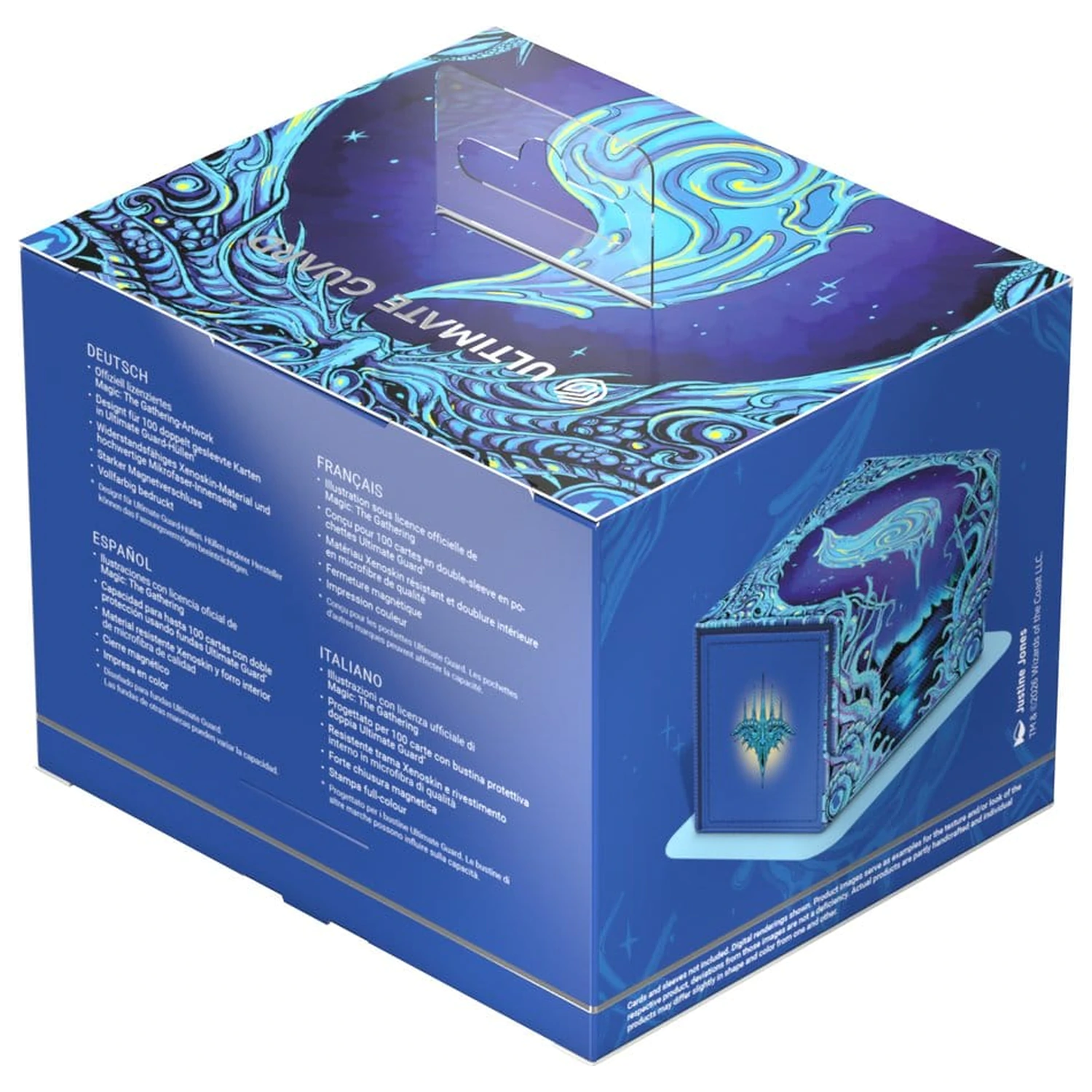 Ultimate Guard Sidewinder 100+ Xenoskin Magic: The Gathering "Mana Token" - Island fotografija proizvoda