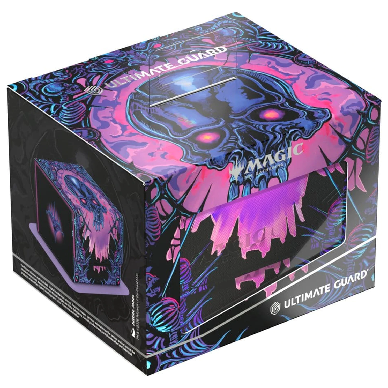 Ultimate Guard Sidewinder 100+ Xenoskin Magic: The Gathering "Mana Token" - Swamp fotografija proizvoda