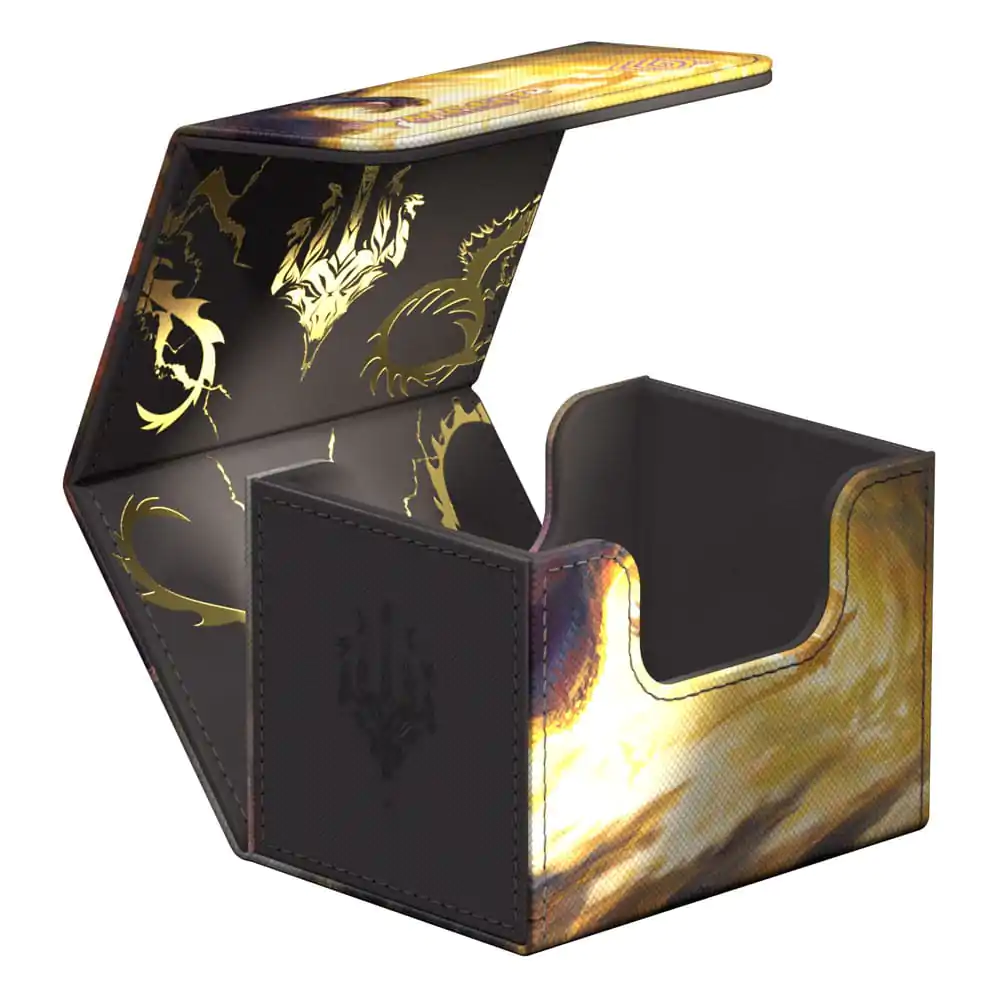 Ultimate Guard Sidewinder 100+ Xenoskin Magic: The Gathering "Tarkir: Dragonstorm" Ghostfire - Stormscale Scion - Kutija za karte za više od 100 karata fotografija proizvoda