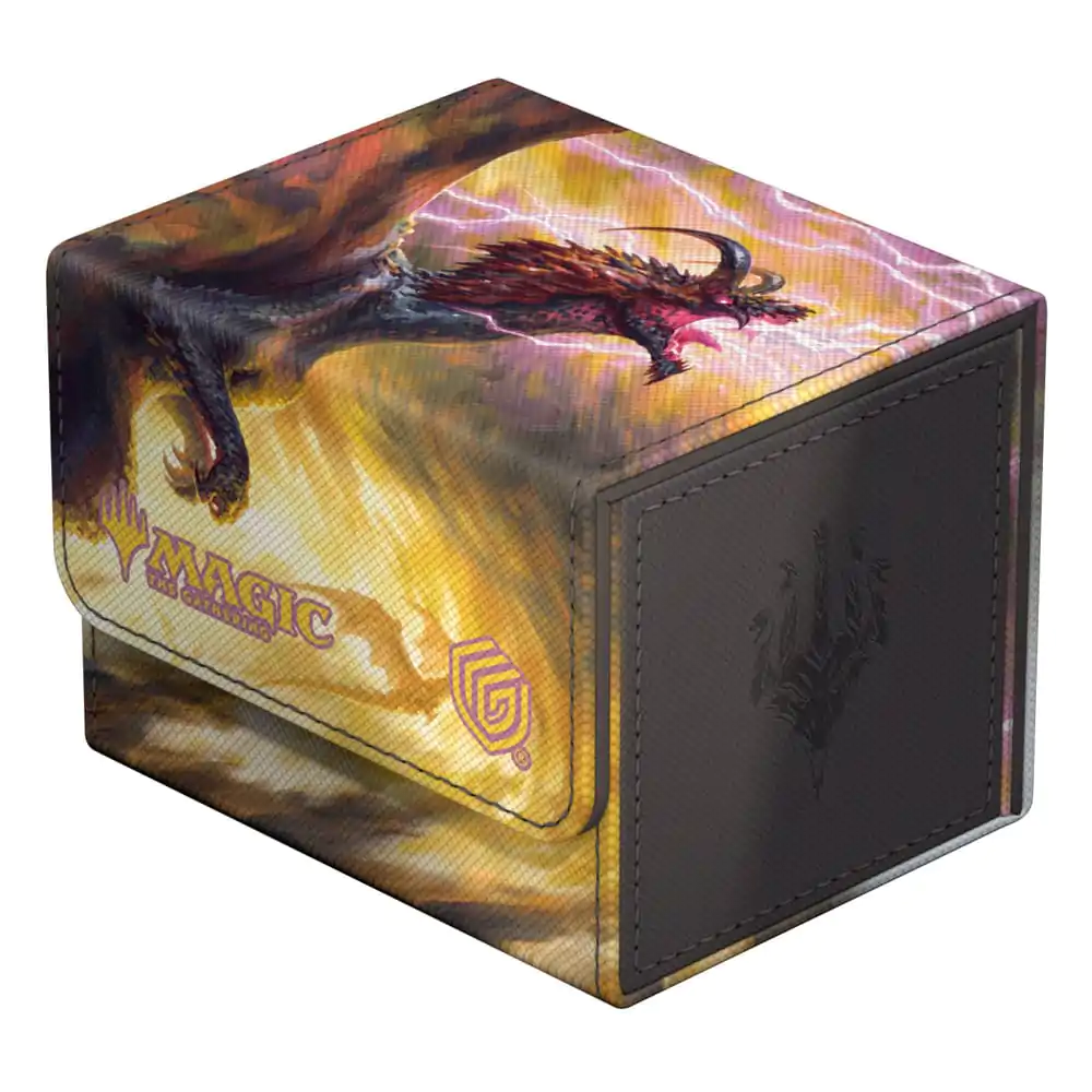 Ultimate Guard Sidewinder 100+ Xenoskin Magic: The Gathering "Tarkir: Dragonstorm" Ghostfire - Stormscale Scion - Kutija za karte za više od 100 karata fotografija proizvoda