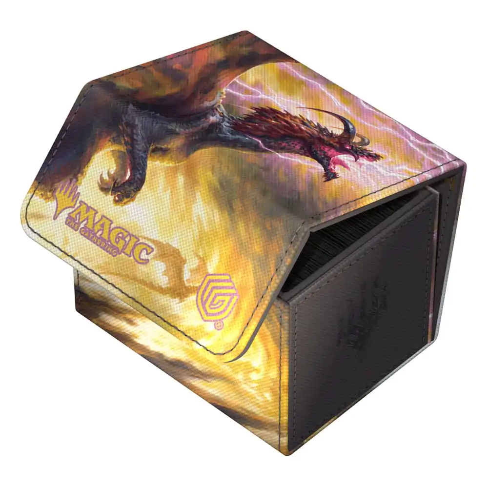 Ultimate Guard Sidewinder 100+ Xenoskin Magic: The Gathering "Tarkir: Dragonstorm" Ghostfire - Stormscale Scion - Kutija za karte za više od 100 karata fotografija proizvoda