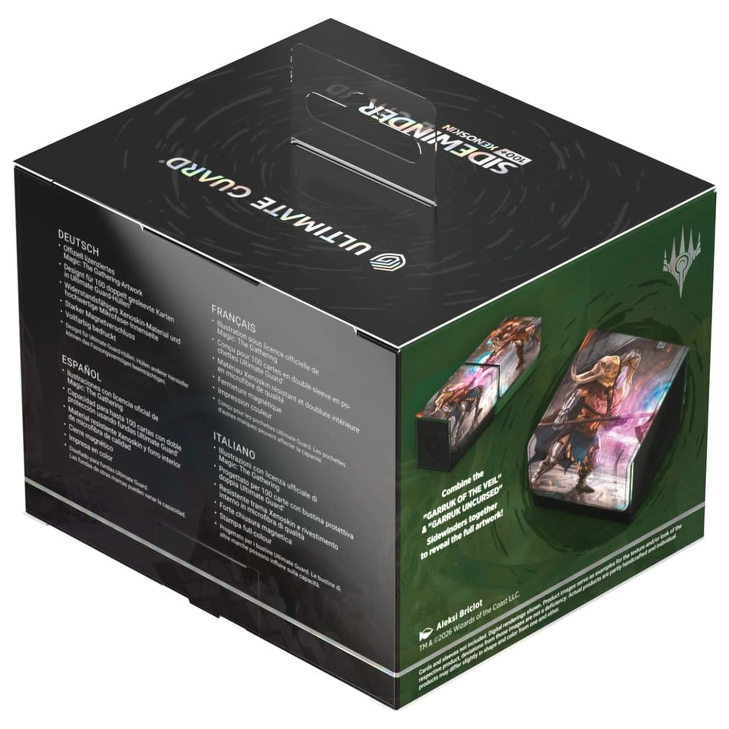 Ultimate Guard Sidewinder 100+ Xenoskin Magic: The Gathering "Reality Fracture" - Garruk of the Veil fotografija proizvoda