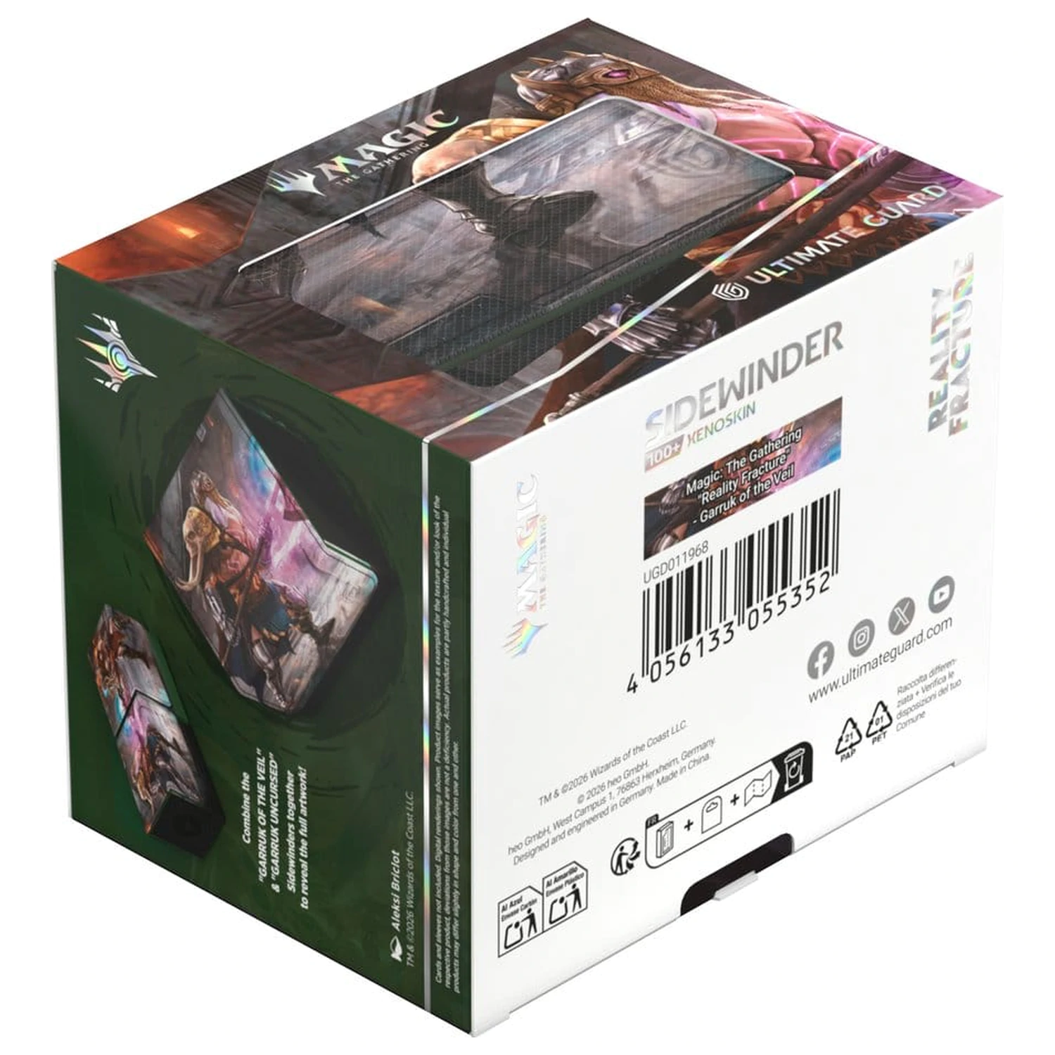 Ultimate Guard Sidewinder 100+ Xenoskin Magic: The Gathering "Reality Fracture" - Garruk of the Veil fotografija proizvoda
