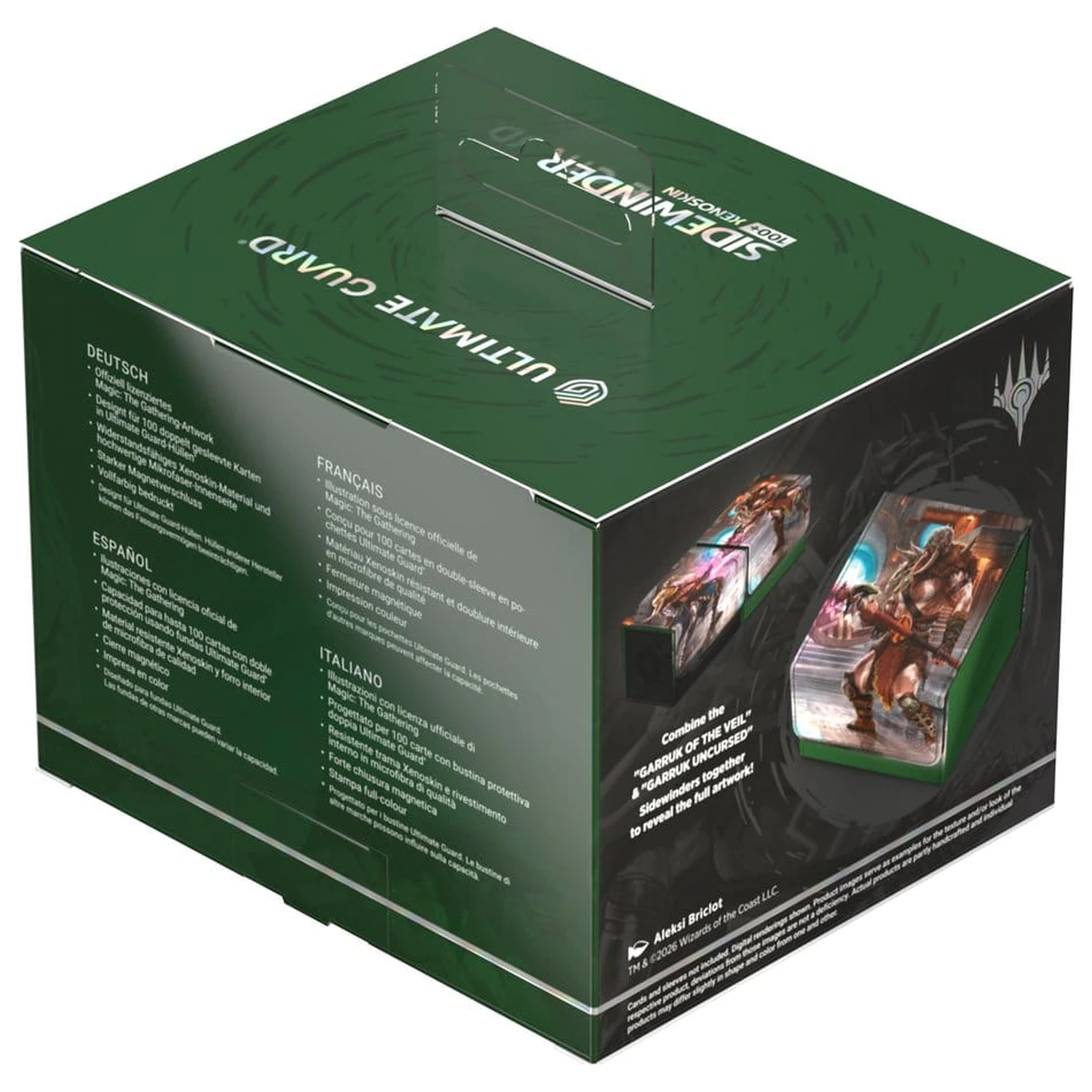 Ultimate Guard Sidewinder 100+ Xenoskin Magic: The Gathering "Reality Fracture" - Garruk Uncursed fotografija proizvoda