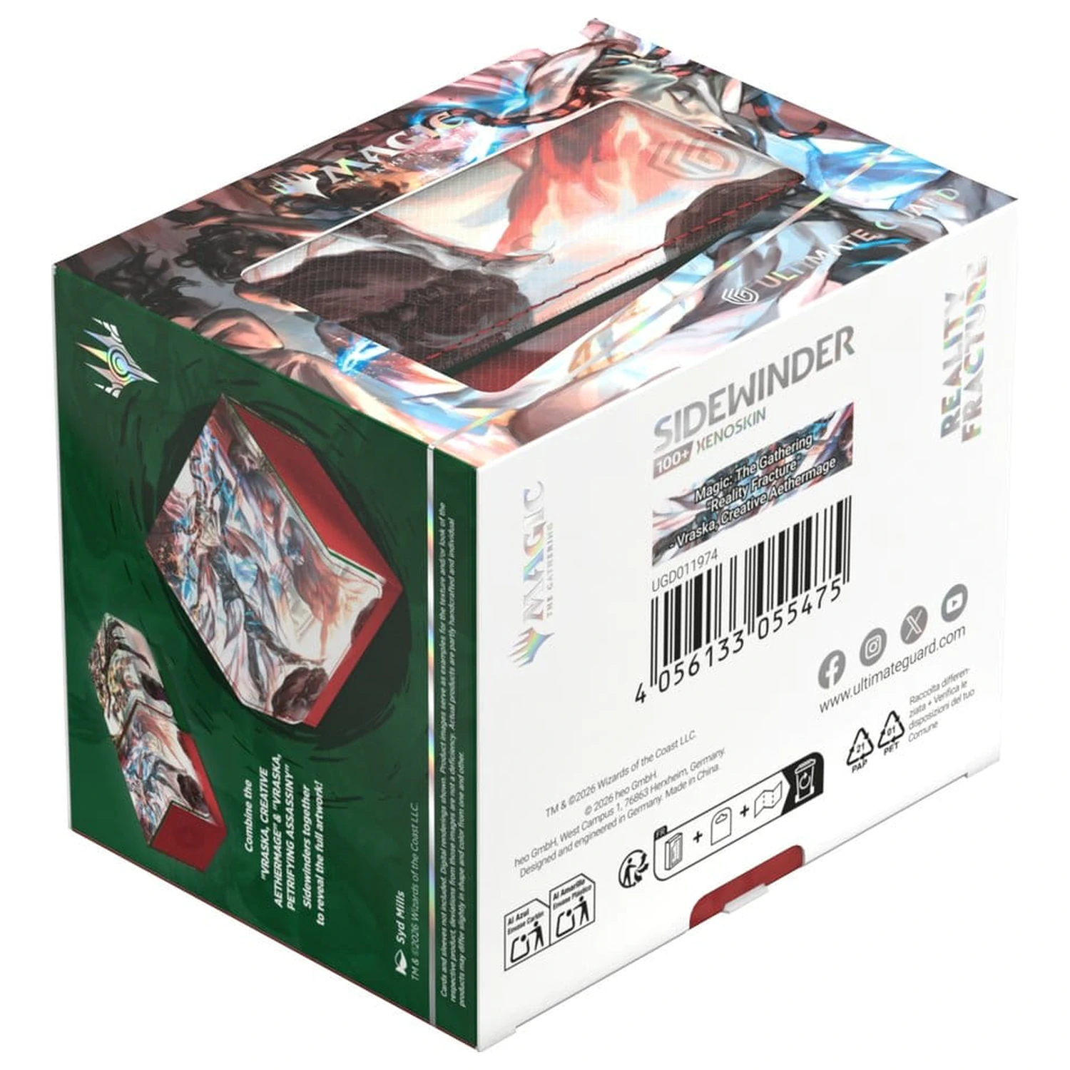 Ultimate Guard Sidewinder 100+ Xenoskin Magic: The Gathering "Reality Fracture" - Vraska, Creative Aethermage fotografija proizvoda