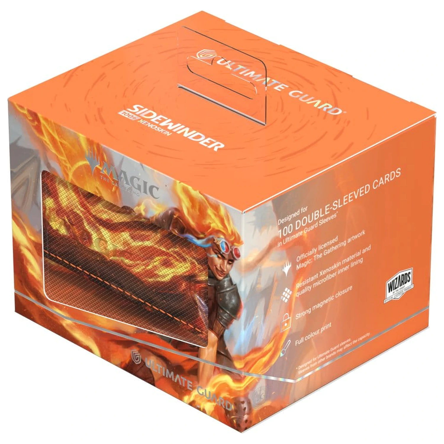 Ultimate Guard Sidewinder 100+ Xenoskin Magic: The Gathering "Reality Fracture" - Chandra, Torch of Defiance fotografija proizvoda