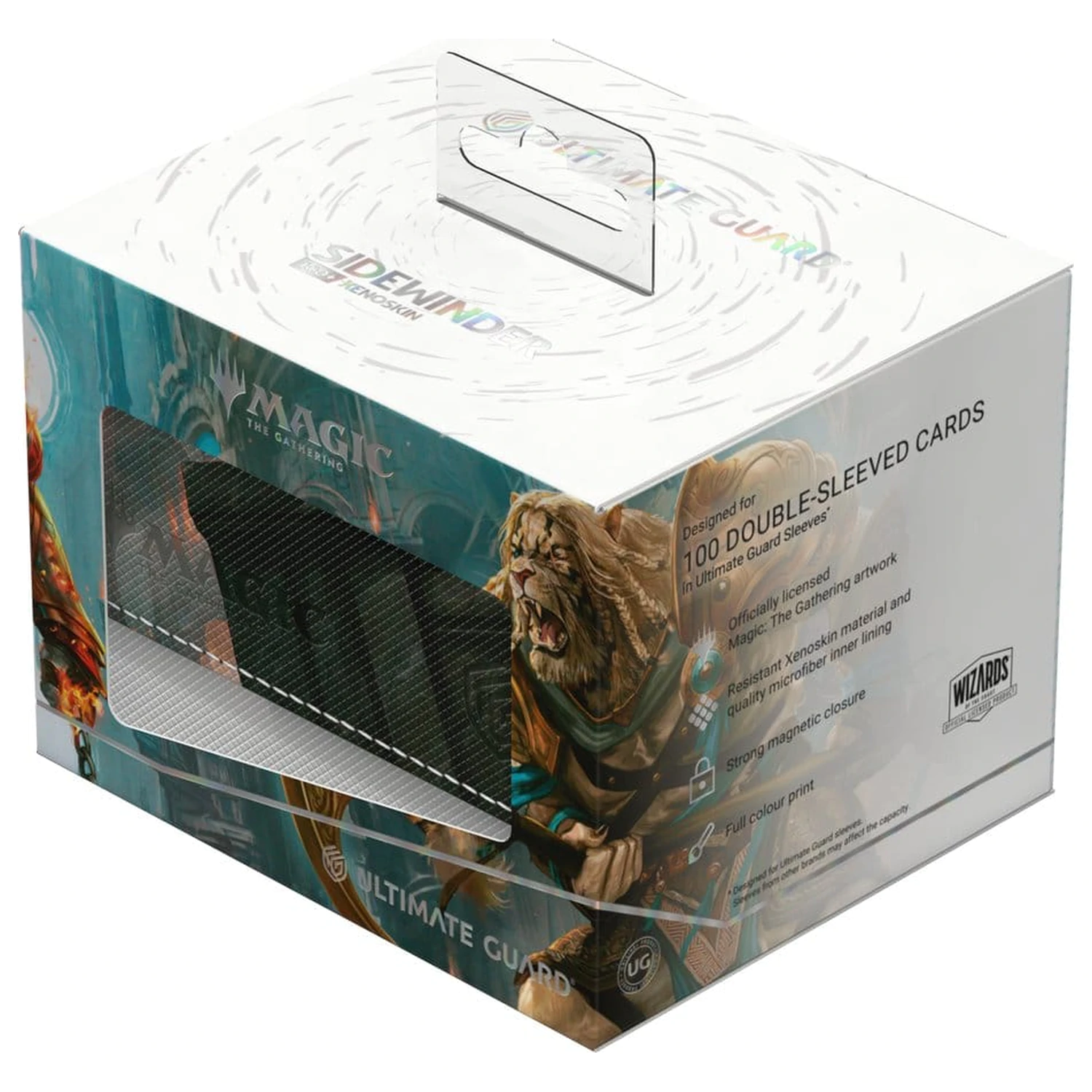 Ultimate Guard Sidewinder 100+ Xenoskin Magic: The Gathering "Reality Fracture" - Ajani, Counterattack Leader fotografija proizvoda