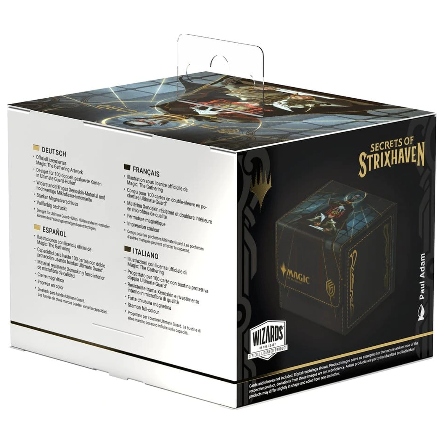 Ultimate Guard Sidewinder 100+ Xenoskin Magic: The Gathering "Secrets of Strixhaven" - Vampiric Tutor fotografija proizvoda
