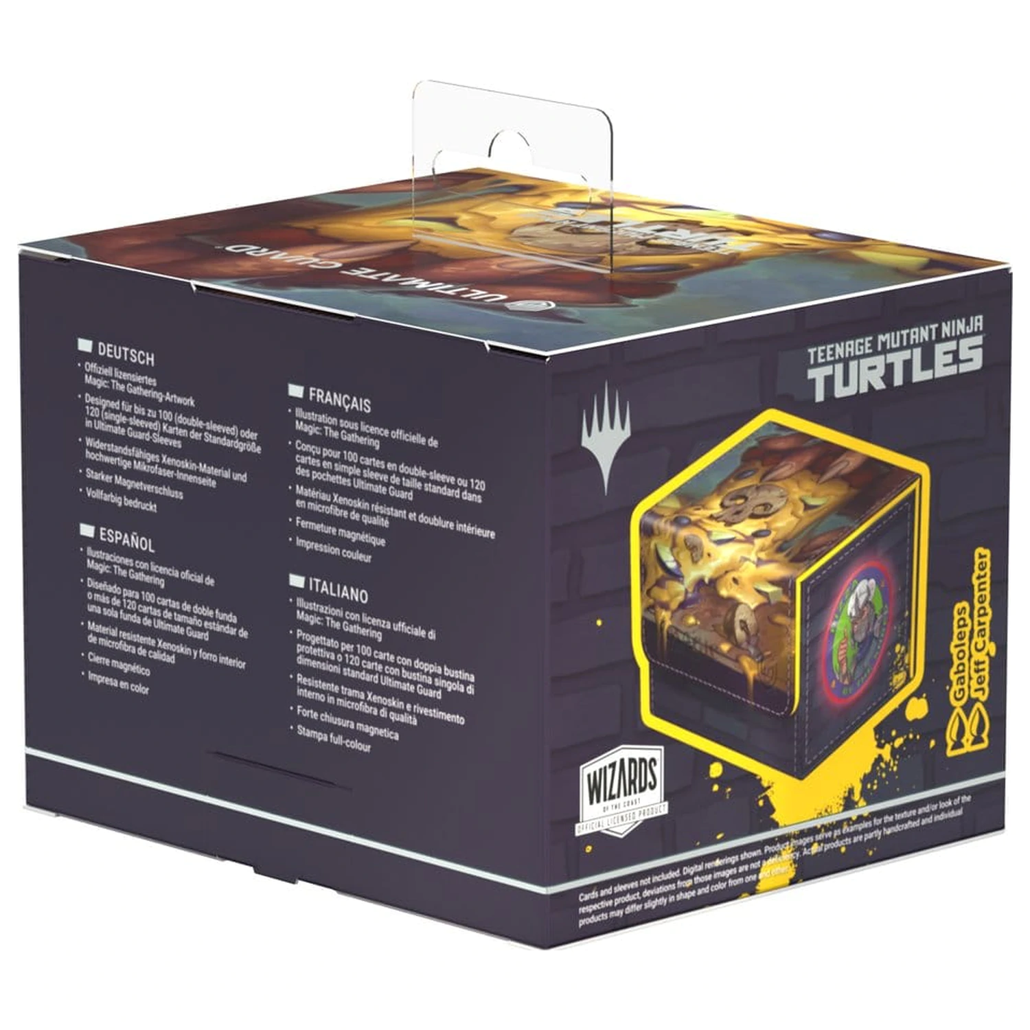 Ultimate Guard Sidewinder 100+ Xenoskin Magic: The Gathering | Teenage Mutant Ninja Turtles - Swamp kutija za špil fotografija proizvoda