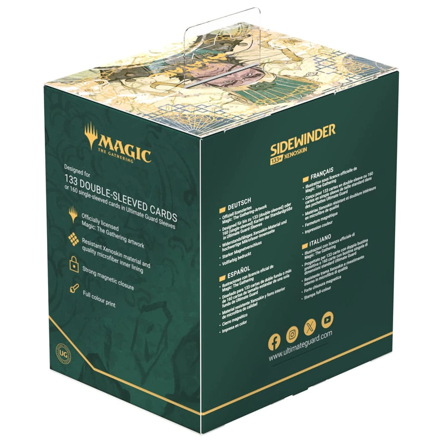 Ultimate Guard Sidewinder 133+ Xenoskin Magic: The Gathering | Avatar: The Last Airbender - The Legend of Kyoshi fotografija proizvoda