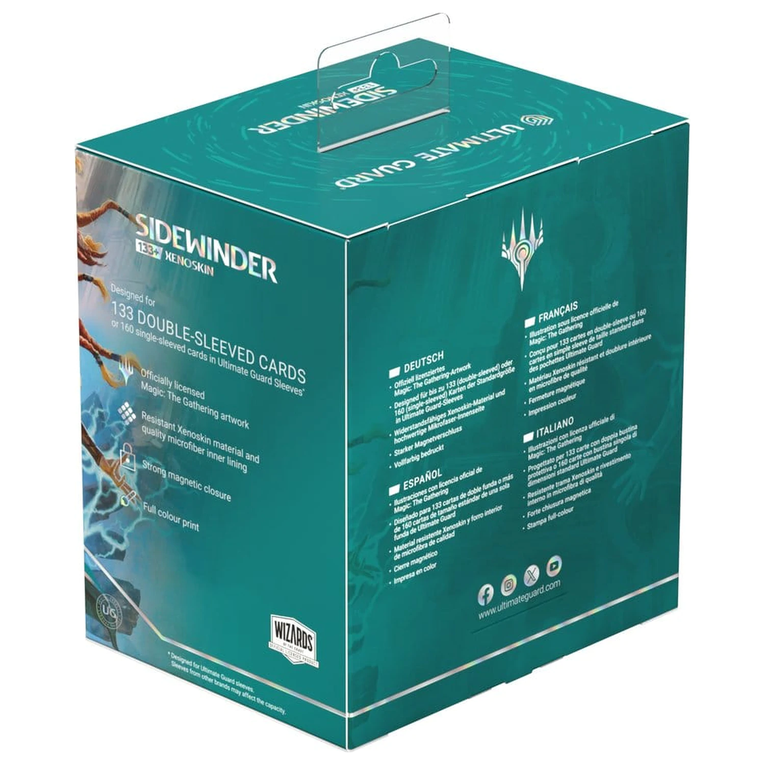 Ultimate Guard Sidewinder 133+ Xenoskin Magic: The Gathering "Reality Fracture" - Tam Beleren, Conflicted fotografija proizvoda