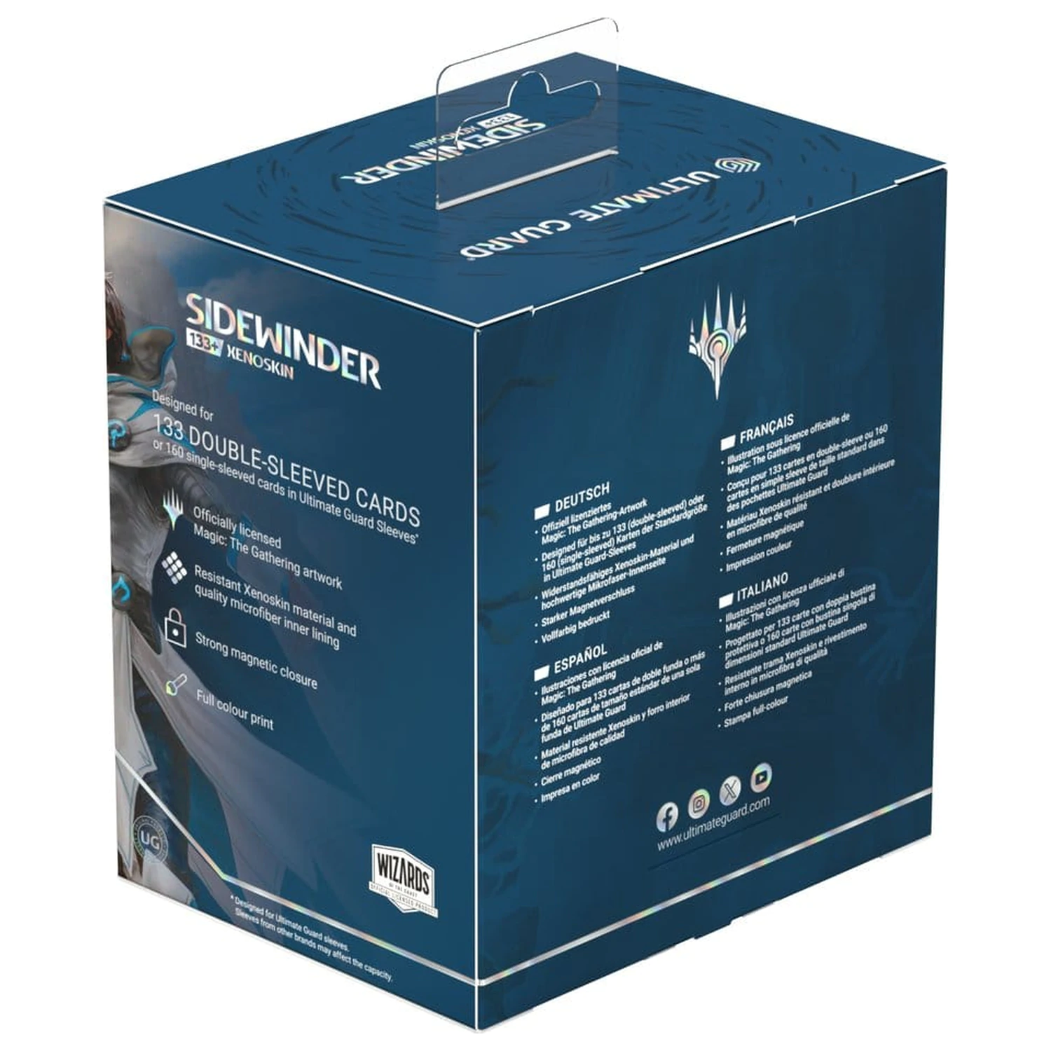 Ultimate Guard Sidewinder 133+ Xenoskin Magic: The Gathering "Reality Fracture" - Jace, Building Reality fotografija proizvoda