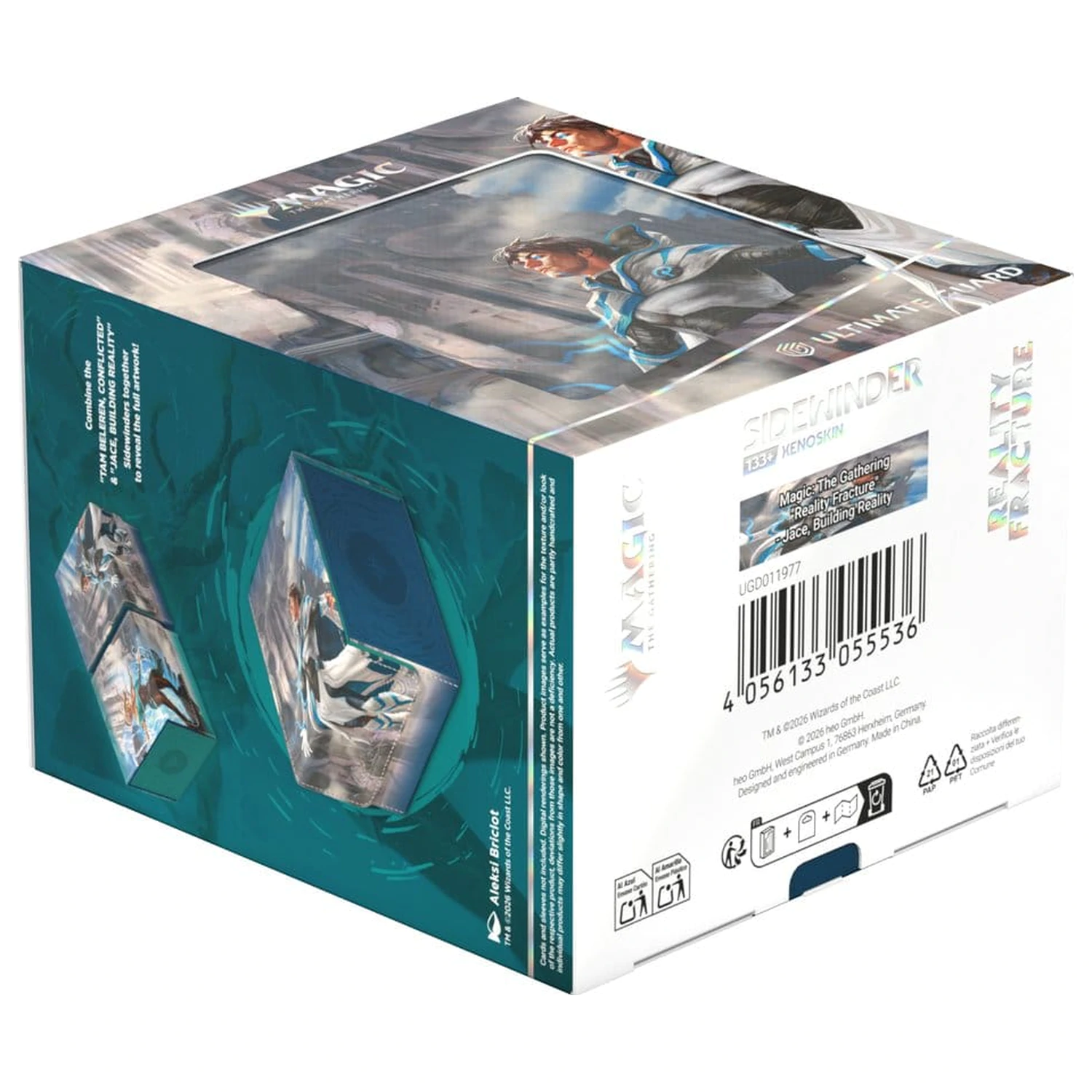 Ultimate Guard Sidewinder 133+ Xenoskin Magic: The Gathering "Reality Fracture" - Jace, Building Reality fotografija proizvoda